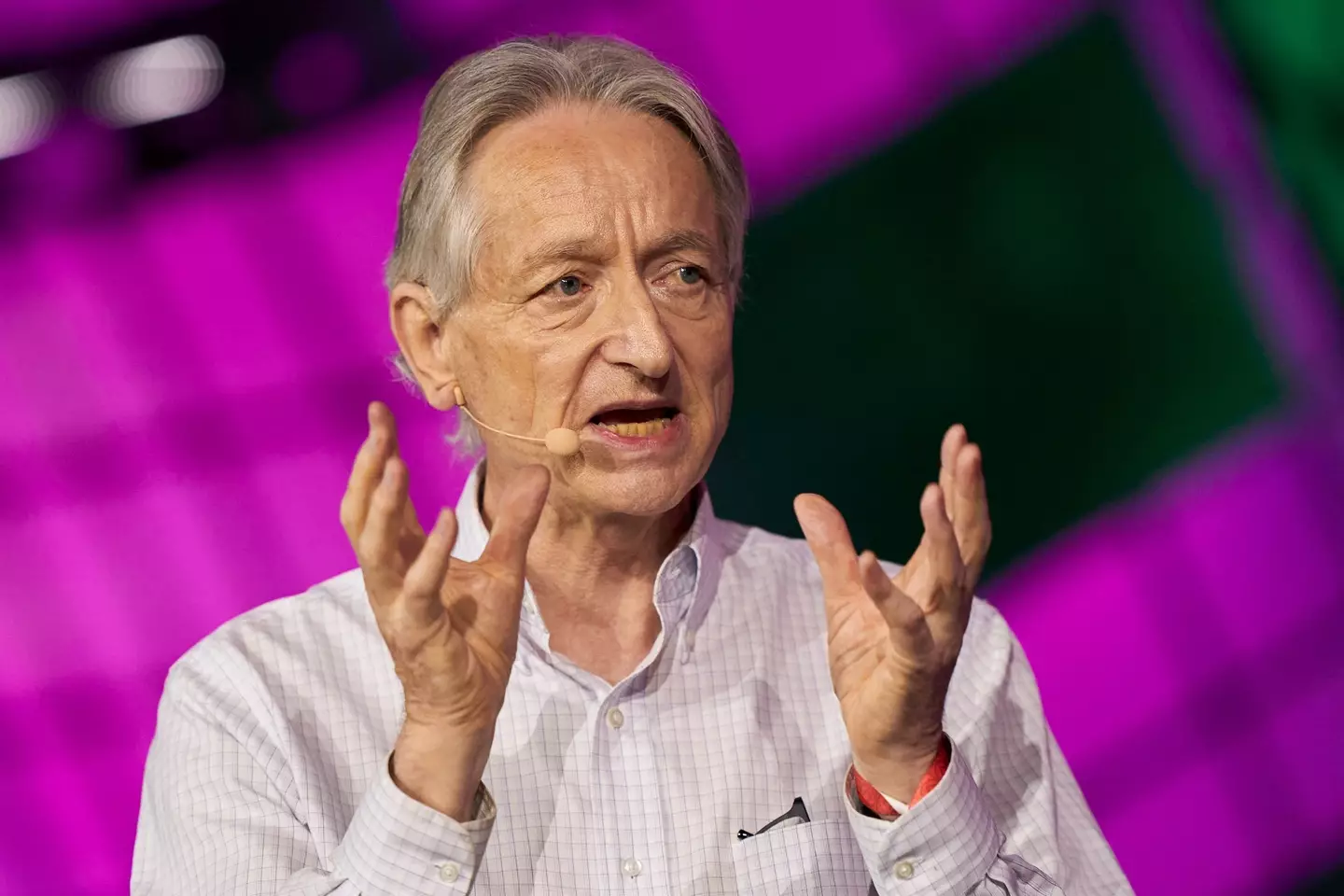 Professor Geoffrey Hinton has issued a stark warning. (GEOFF ROBINS/AFP via Getty Images)
