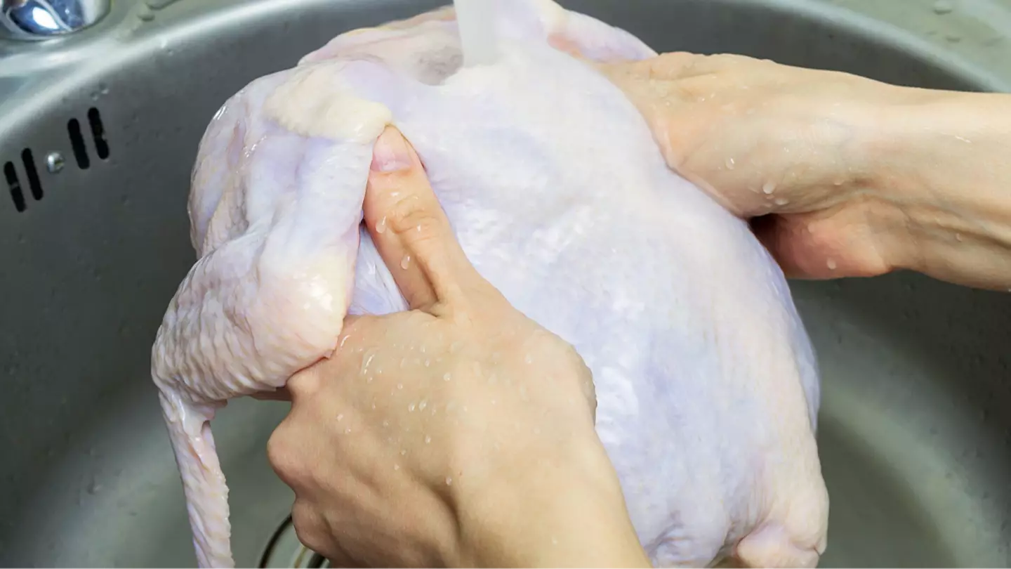 Doctor explains why you should 'never' wash your chicken before cooking it