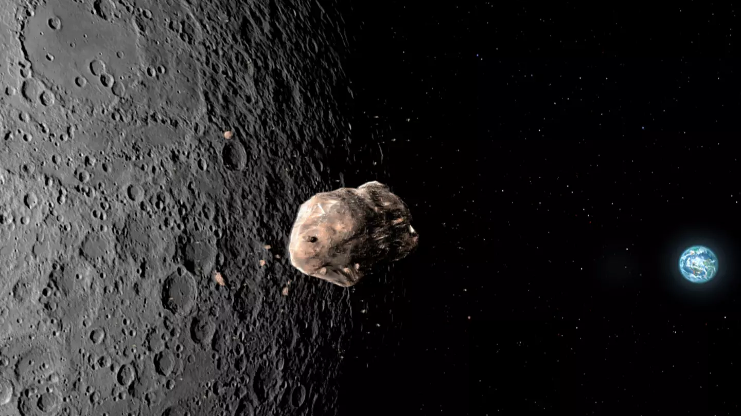 Expert reveals what would happen if 'city destroying' asteroid hit the Moon instead of Earth