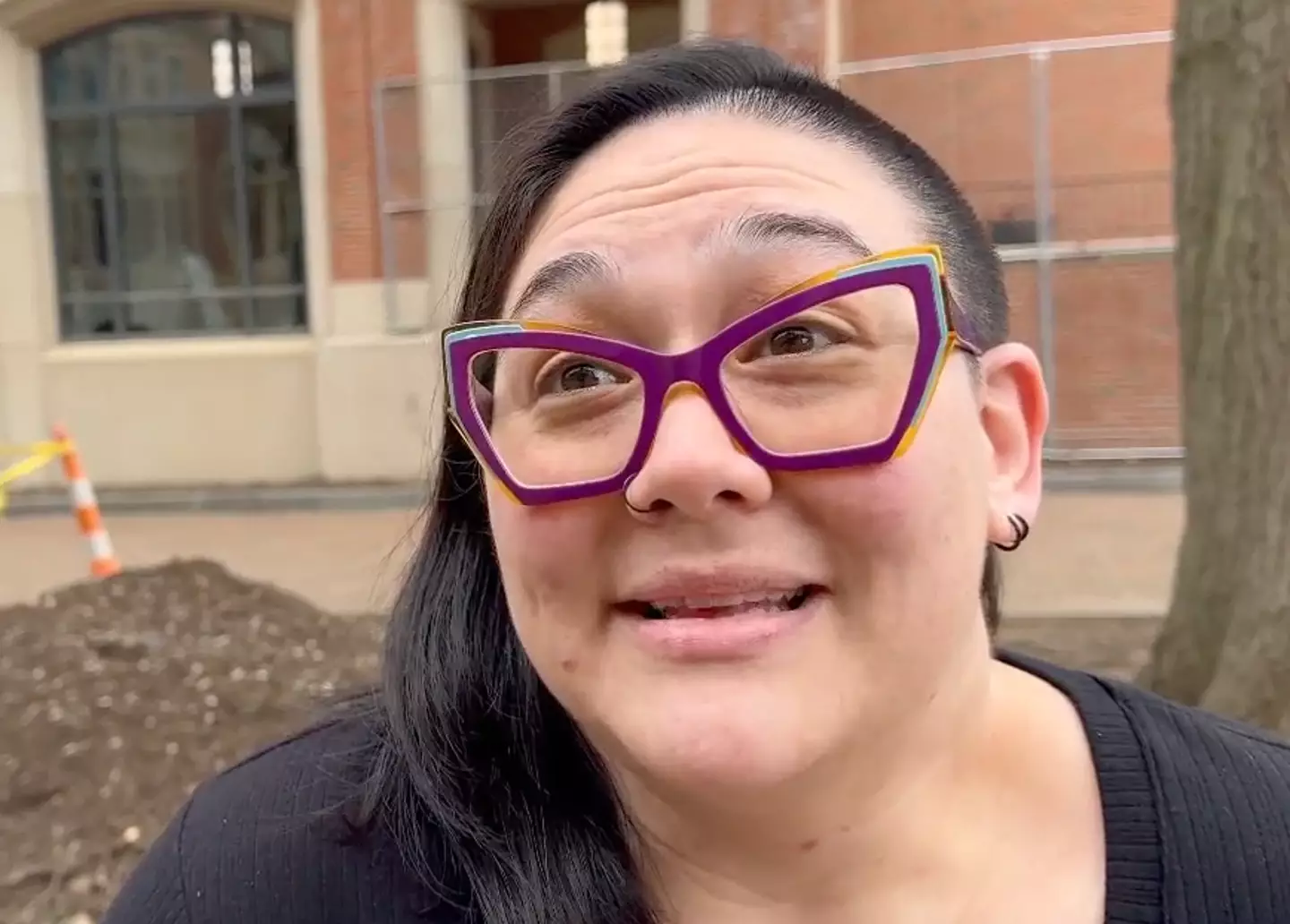 Letitia Bishop had been picking up the sandwiches for her family.