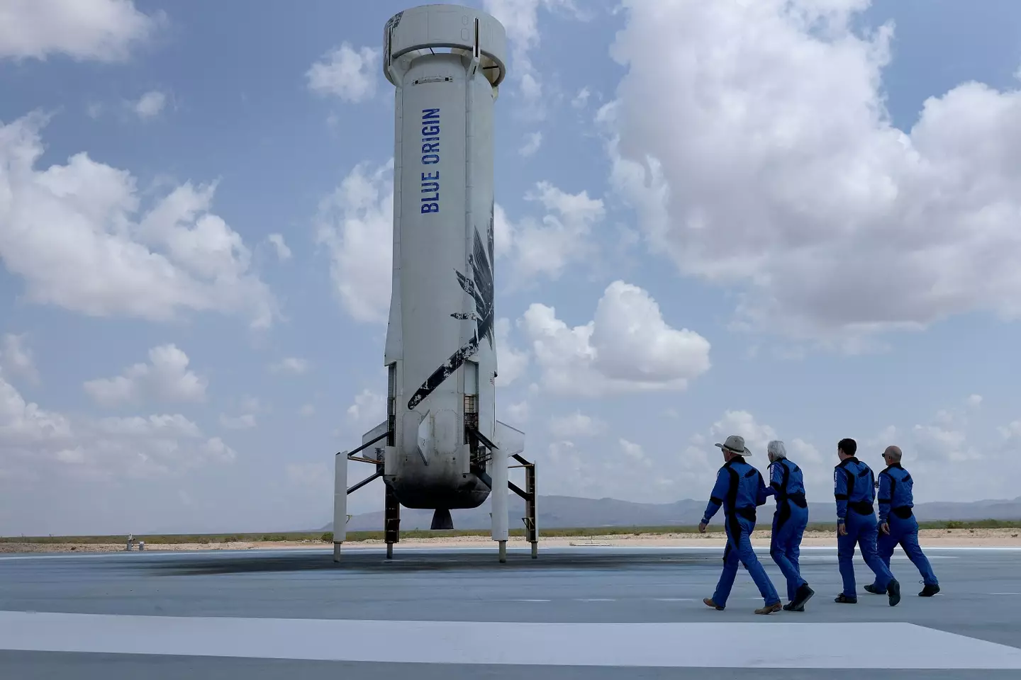Jeff Bezos founded Blue Origin (Joe Raedle/Getty Images)
