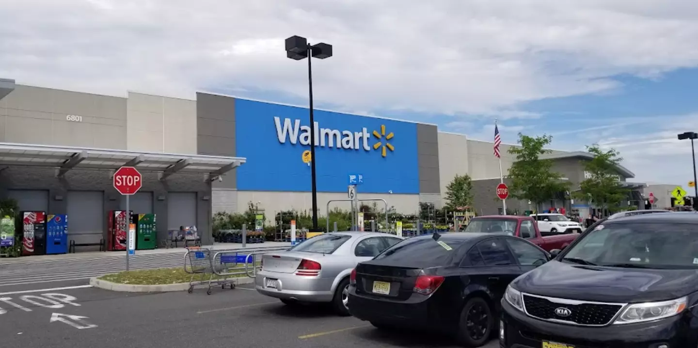 Officers were called to Walmart at Oak Tree Plaza in New Jersey to rescue three children from a locked vehicle.