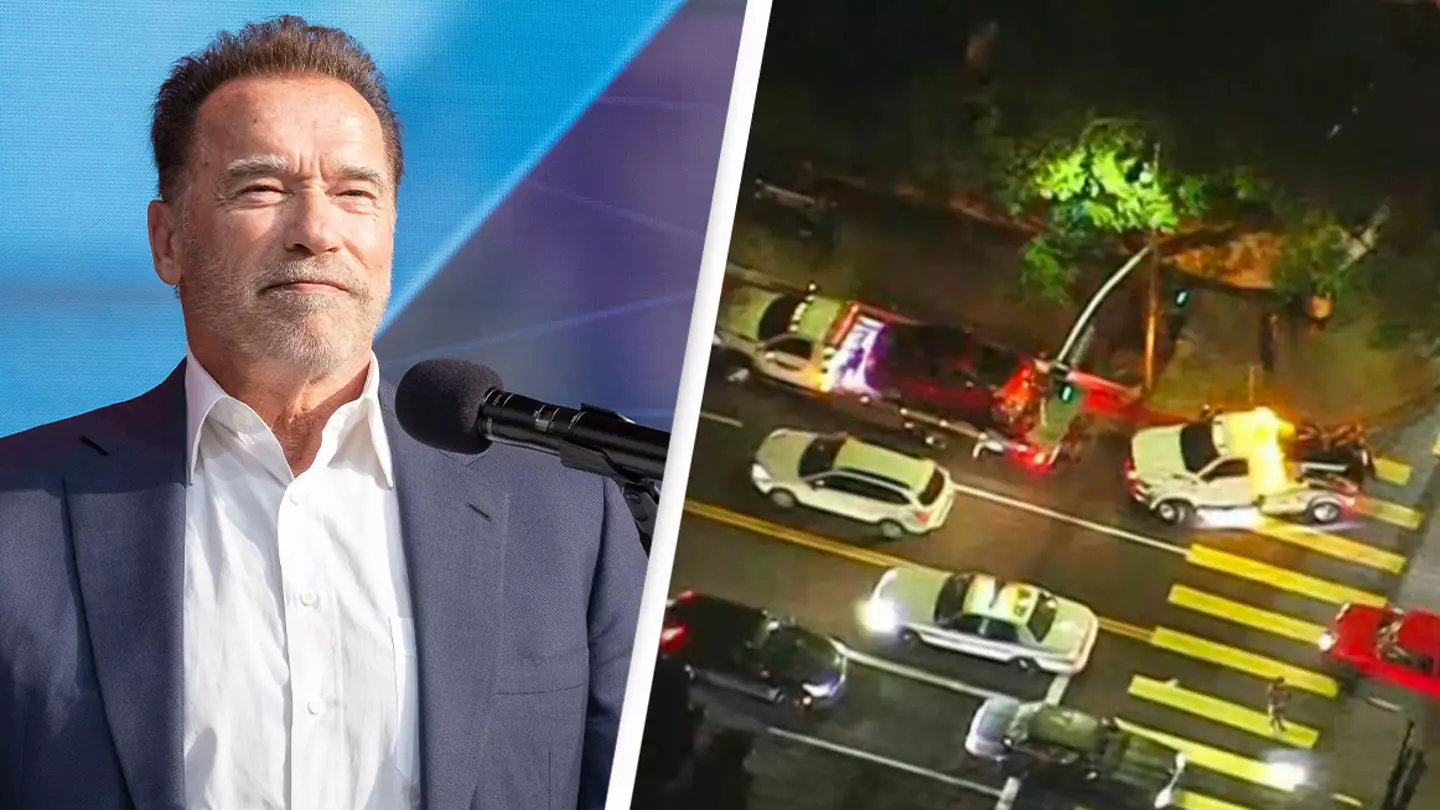 Arnold Schwarzenegger Involved In LA Car Crash