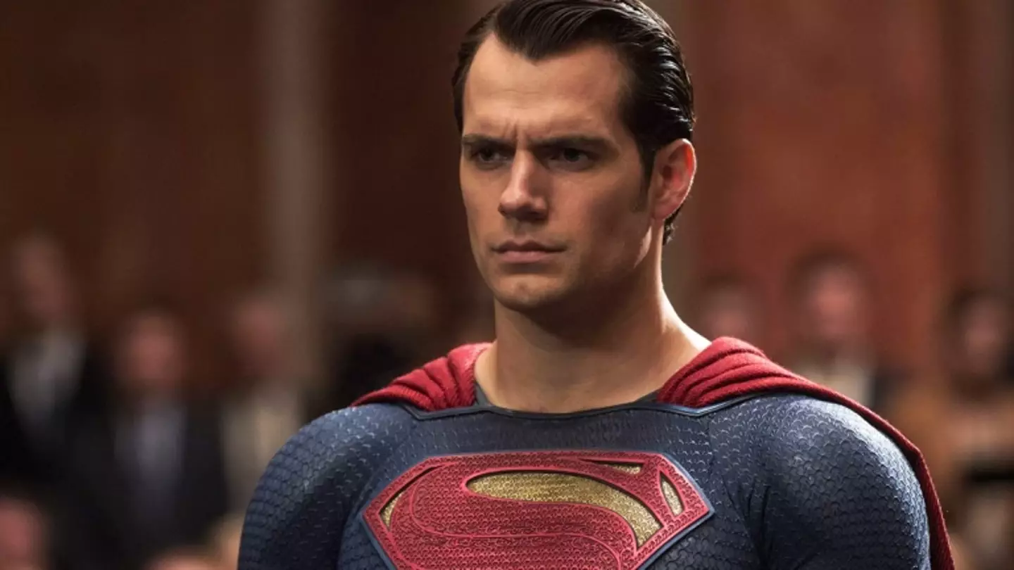 Henry Cavill as Superman.