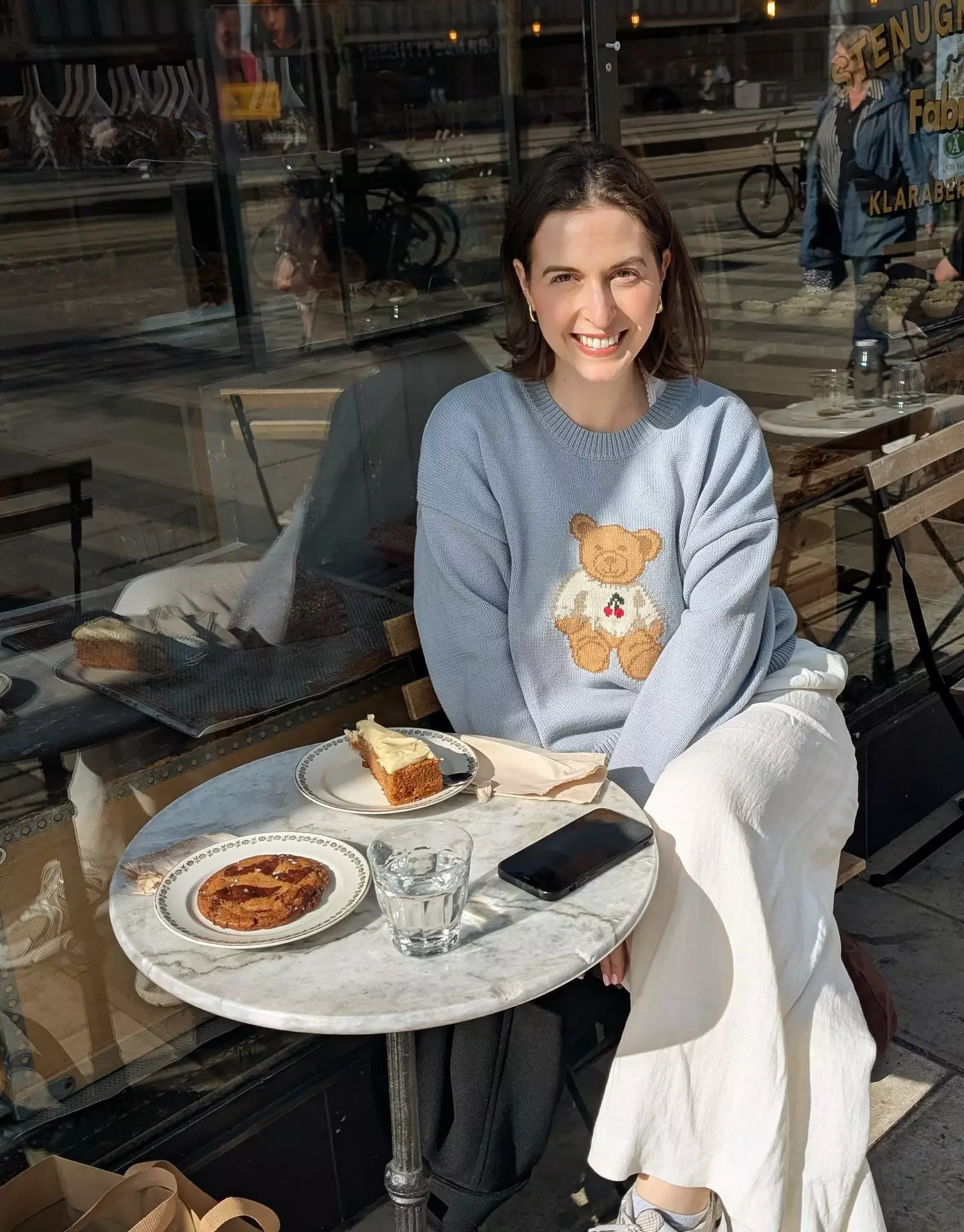 Courtney El Refai has shared how she commutes from Stockholm to San Francisco every time she works (SWNS)