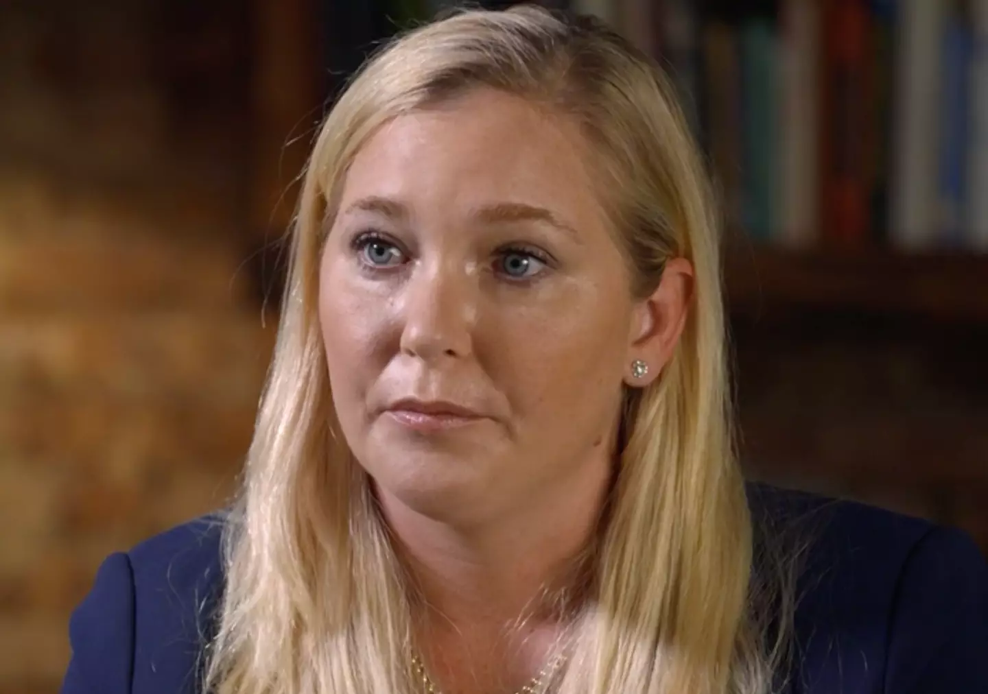 Virginia Giuffre was interviewed by the BBC in 2019 (BBC)