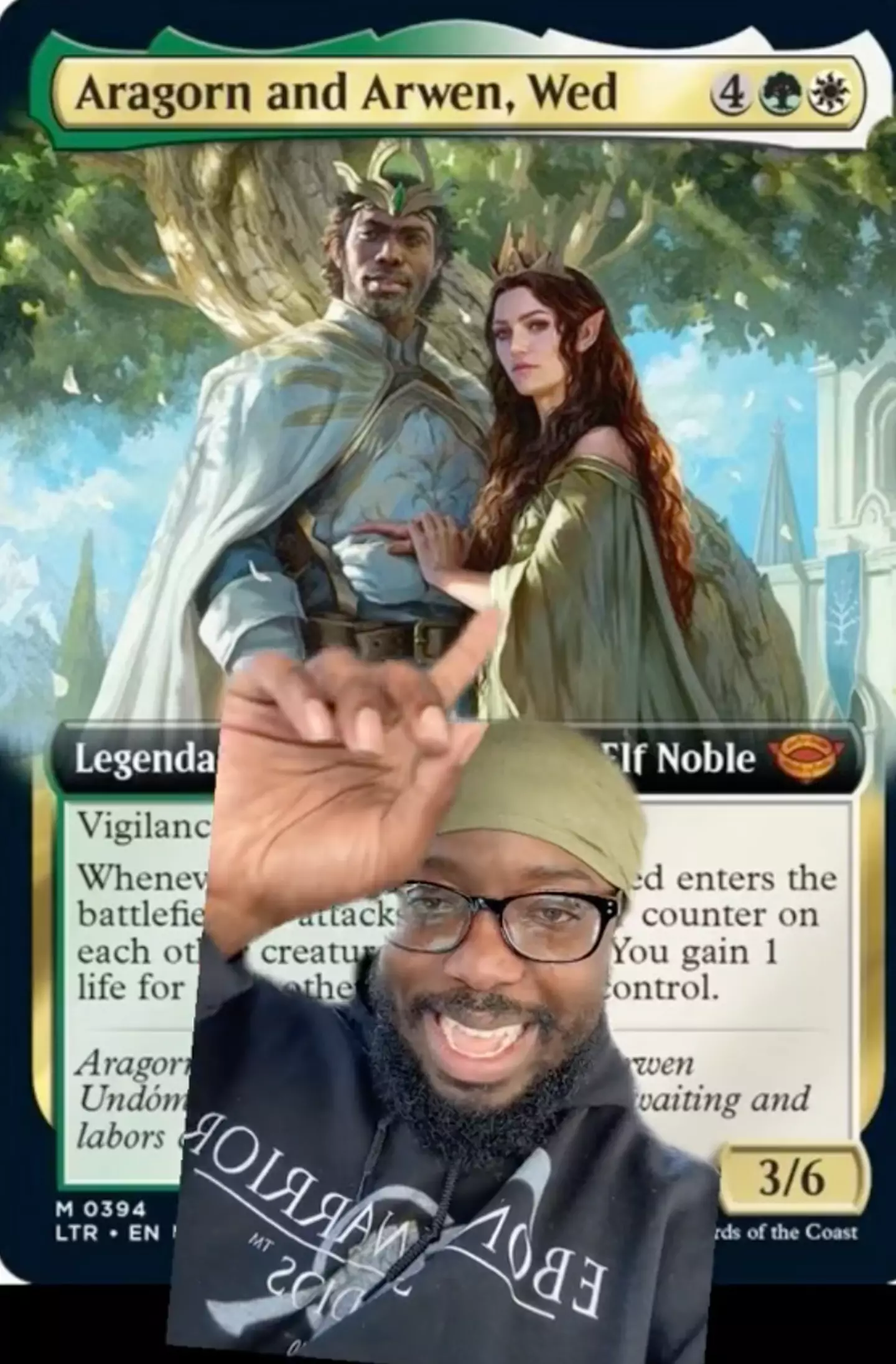 He stressed how important representation was.