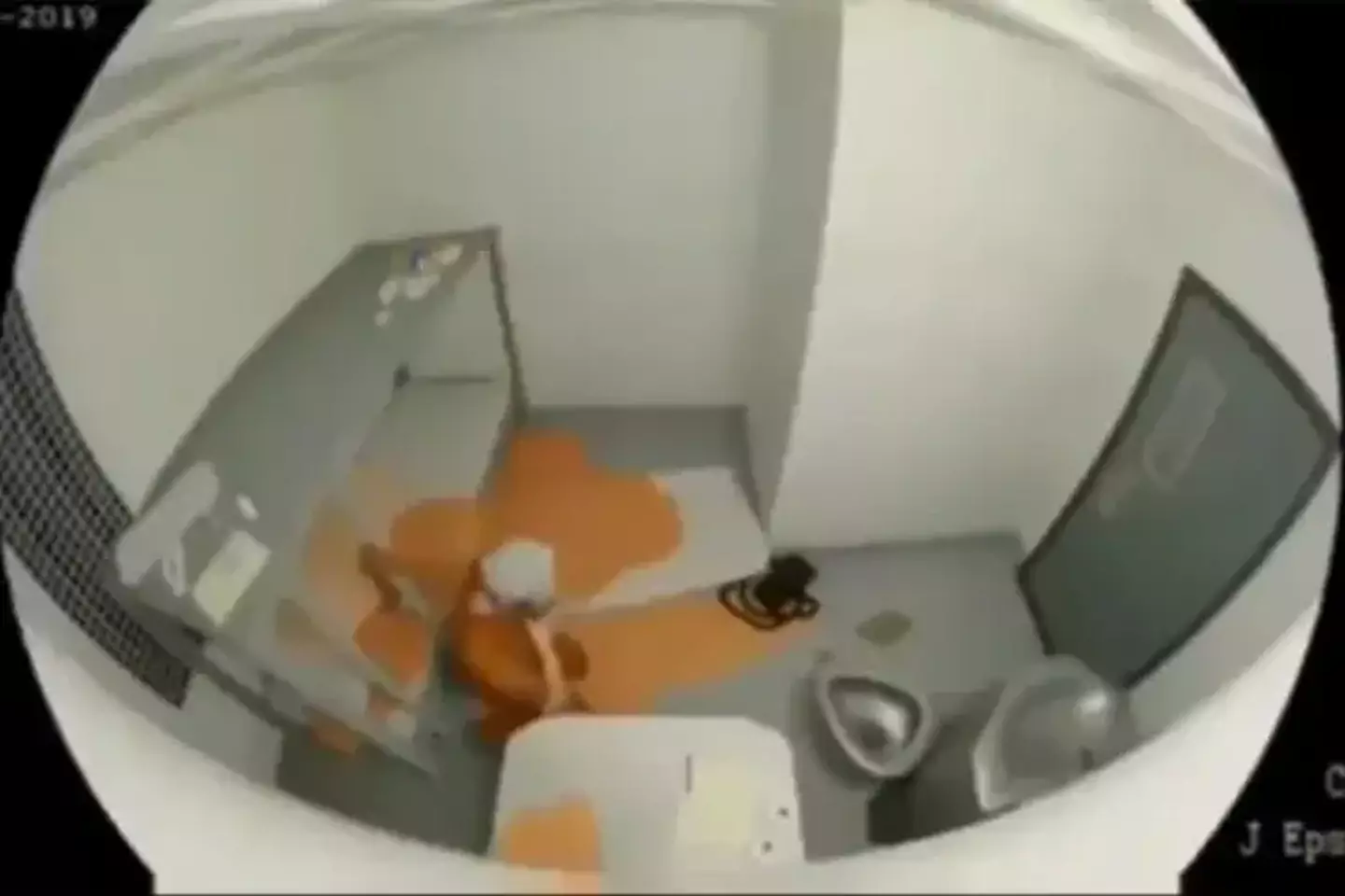 The 12-second video was quickly deleted and appears to be a fake (DOJ)