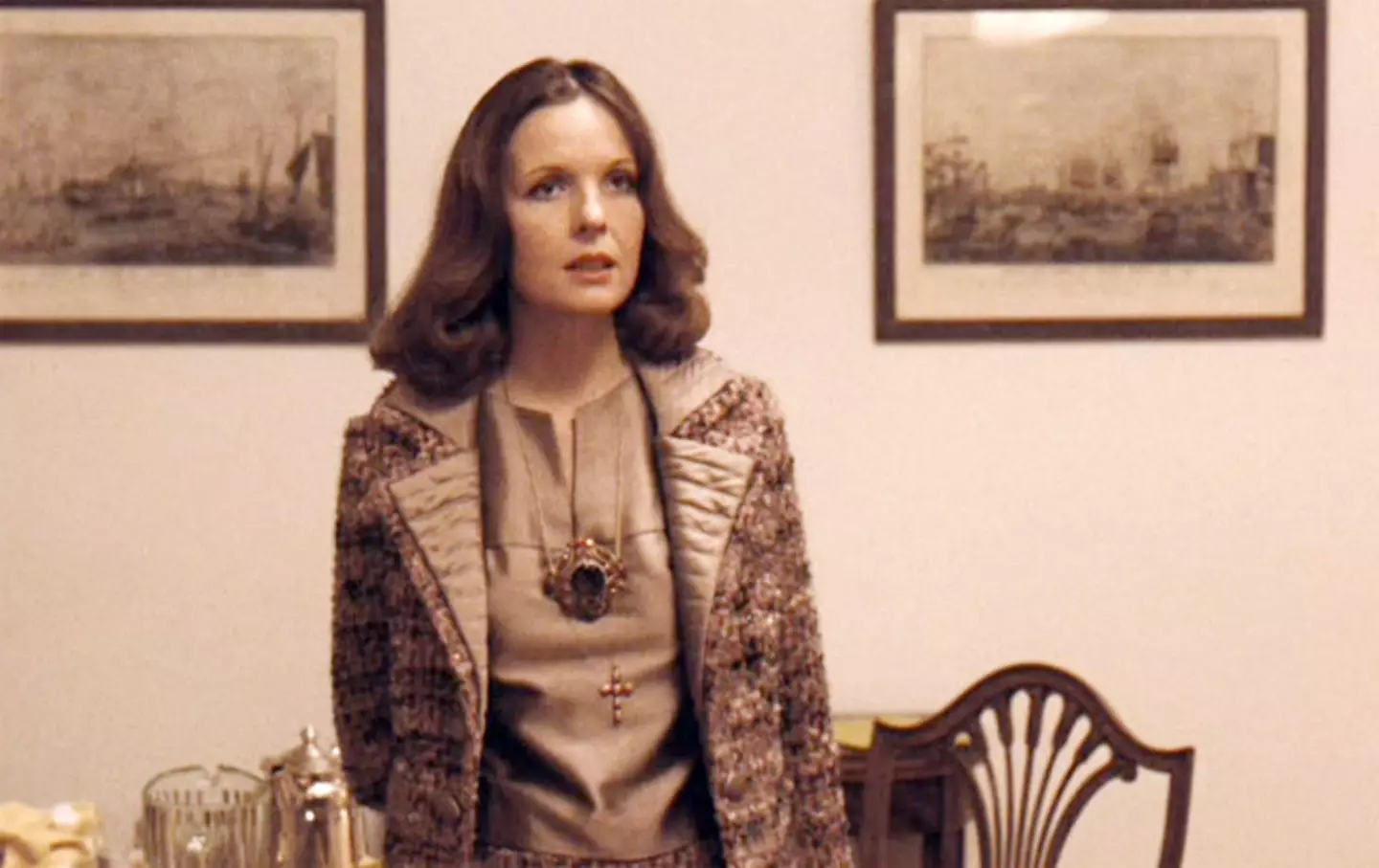 Diane Keaton starred as Kay Corleone in The Godfather (Paramount Pictures/CBS via Getty Images)