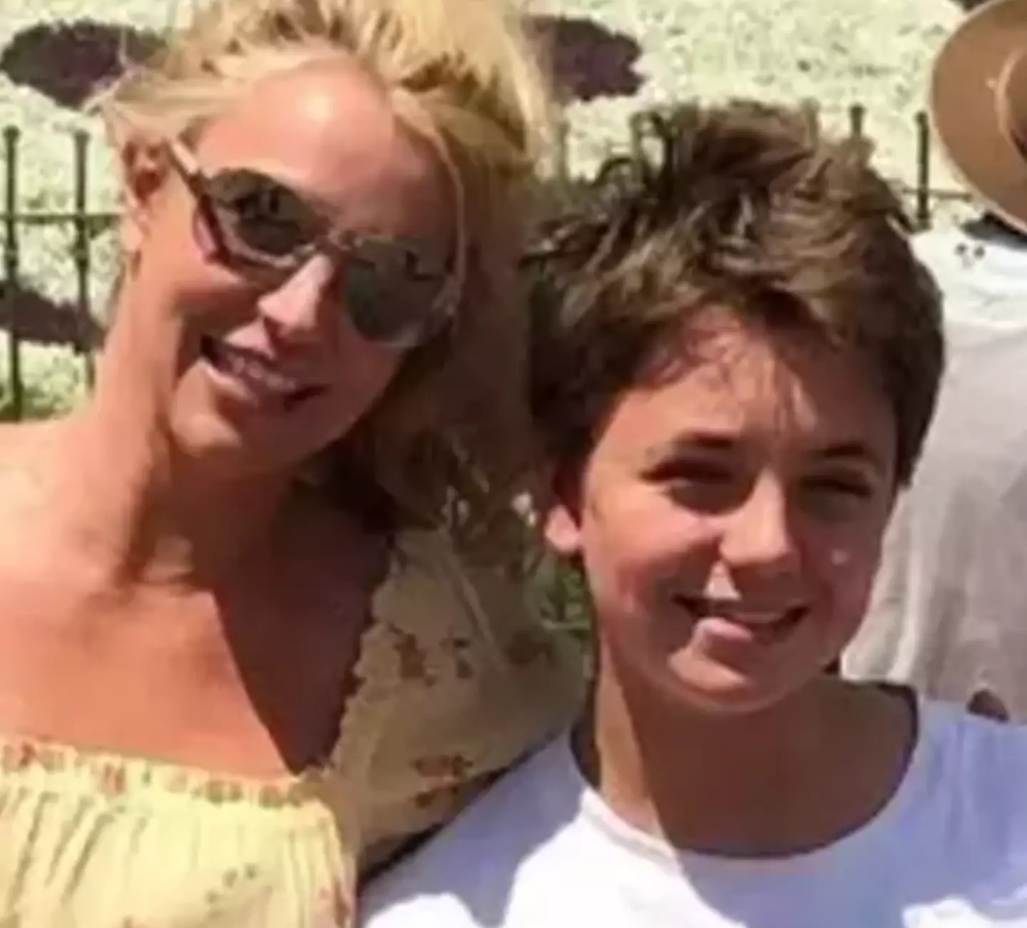 Spears and her youngest son, Jayden (Instagram/@britneyspears)