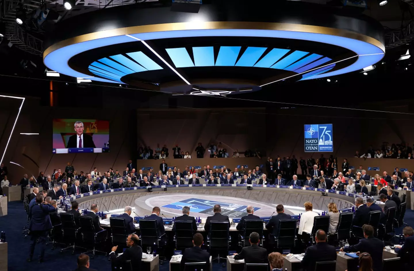 Europe and NATO have been warned (Kevin Dietsch / Staff/Getty)