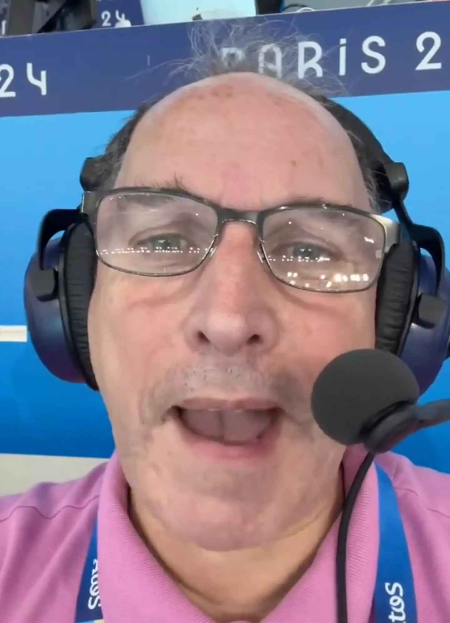 Bob Ballard has been 'removed' from his role at the 2024 Paris Olympics over the comment (X/ @bobballardsport)