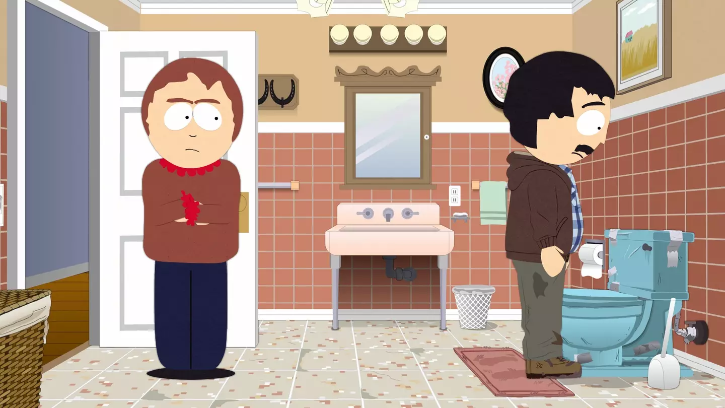 Randy has to get rid of his old toilet.
