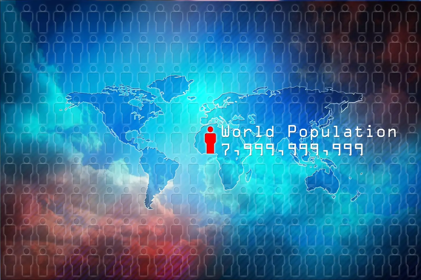 The world's population is almost ready to hit eight billion.