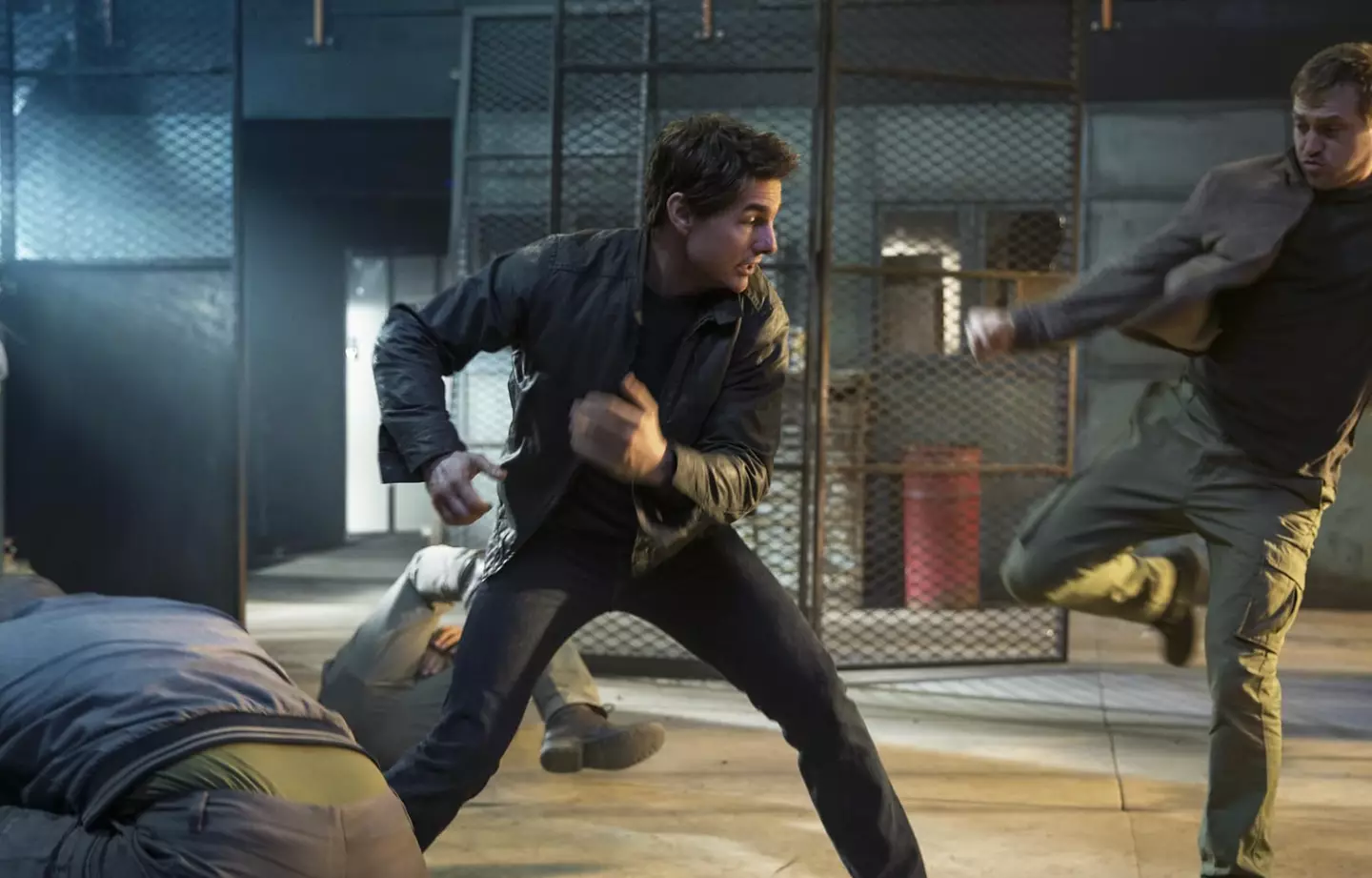 Again, it would look weird if Cruise didn't have an action sequence (Paramount Pictures)
