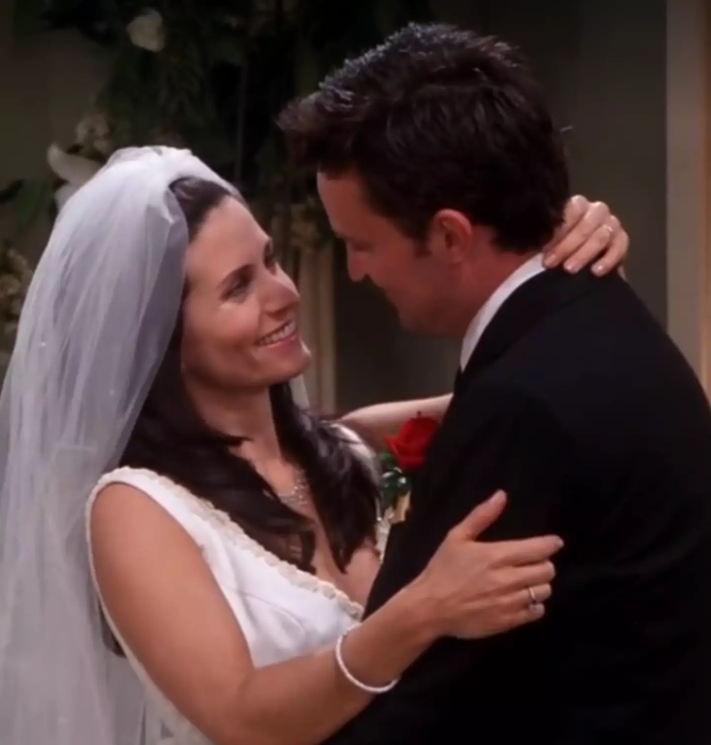 The pair starred in Friends together.