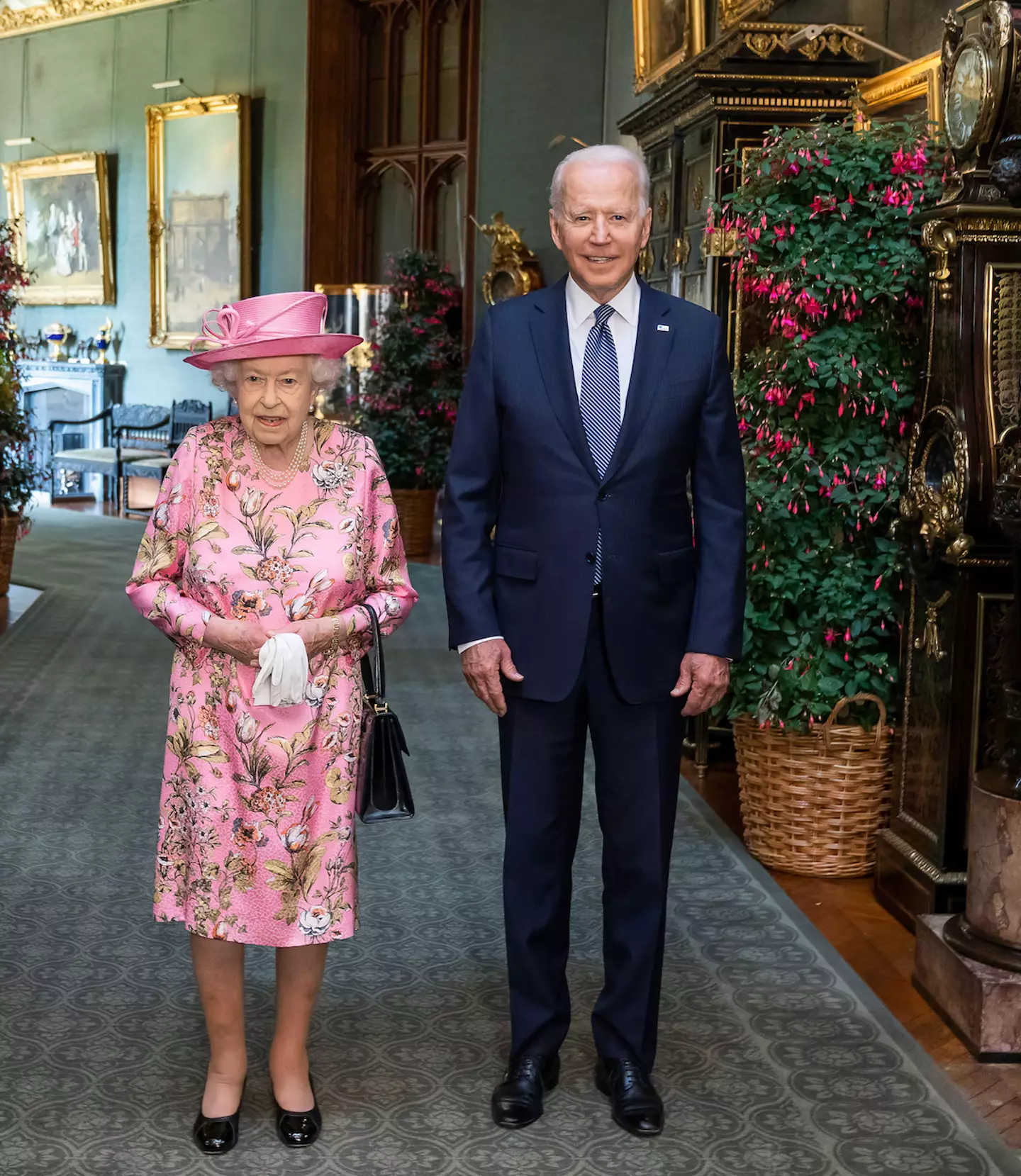 People were confused when Joe Biden compared Queen Elizabeth II to his late mum, Catherine Finnegan, who was known as Jean.