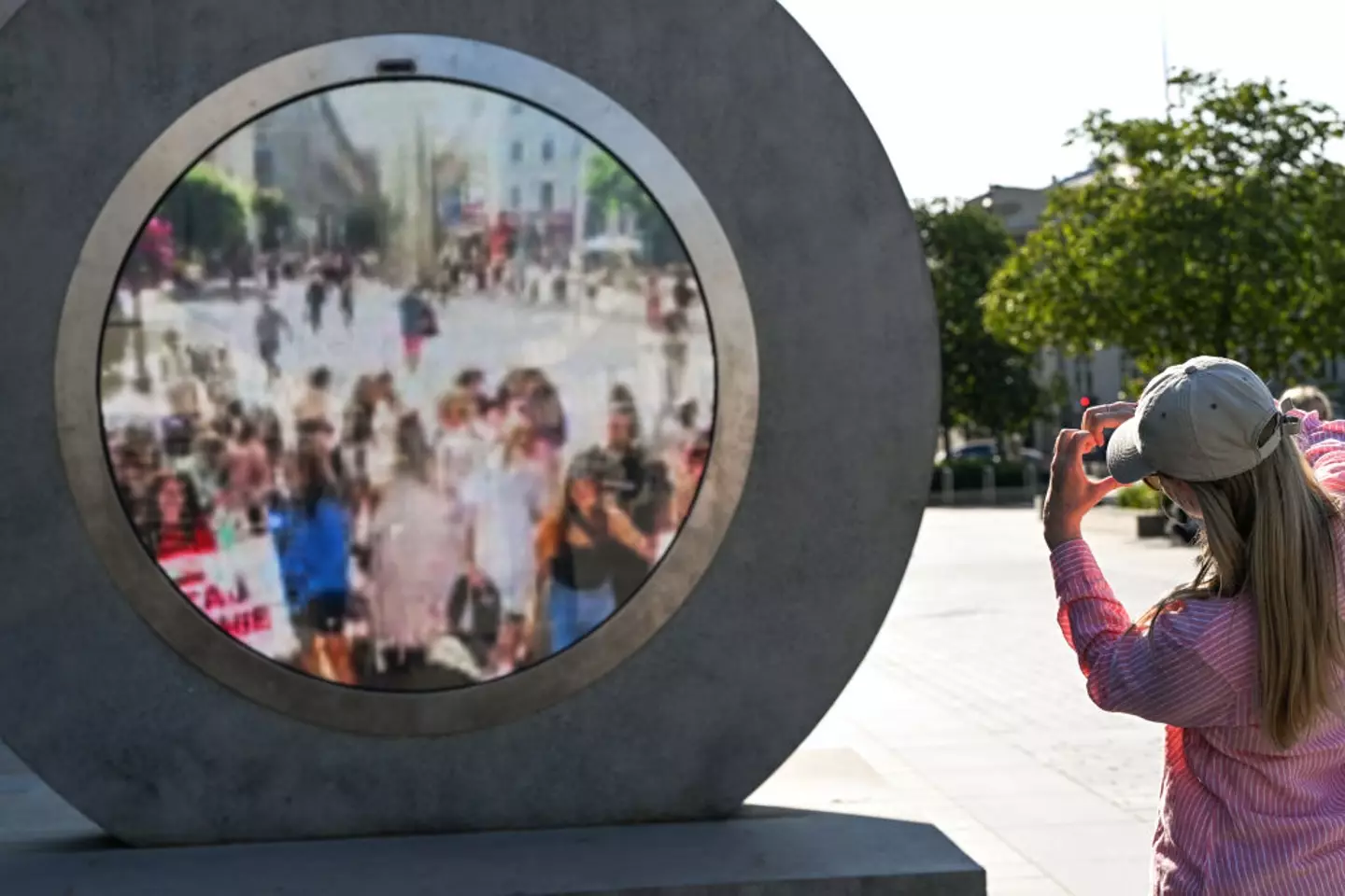 The portal will soon be connecting Dublin with Philadelphia (Artur Widak/NurPhoto via Getty Images)