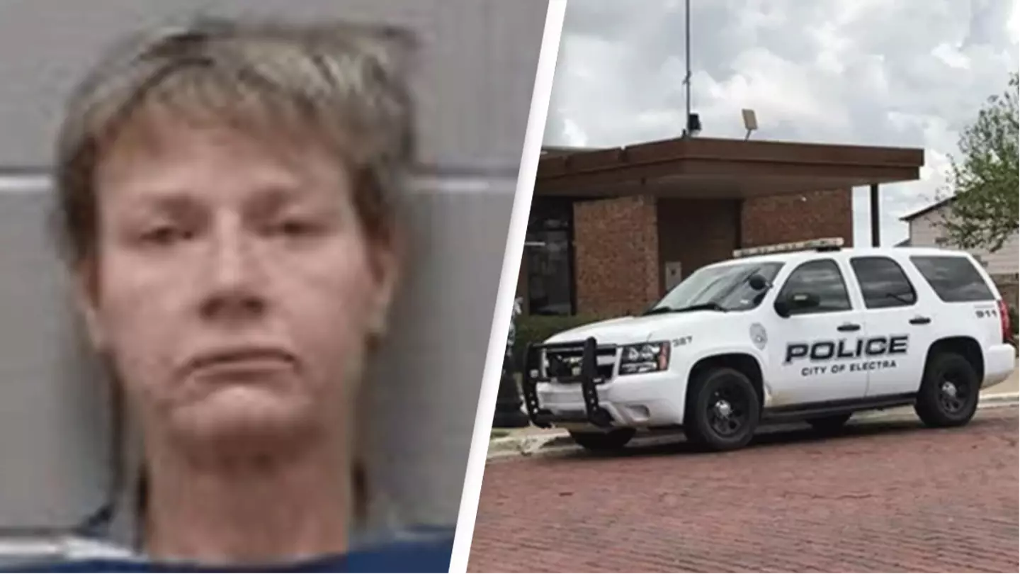 Woman accused of dropping off 50 pounds of human waste at a police station's front door