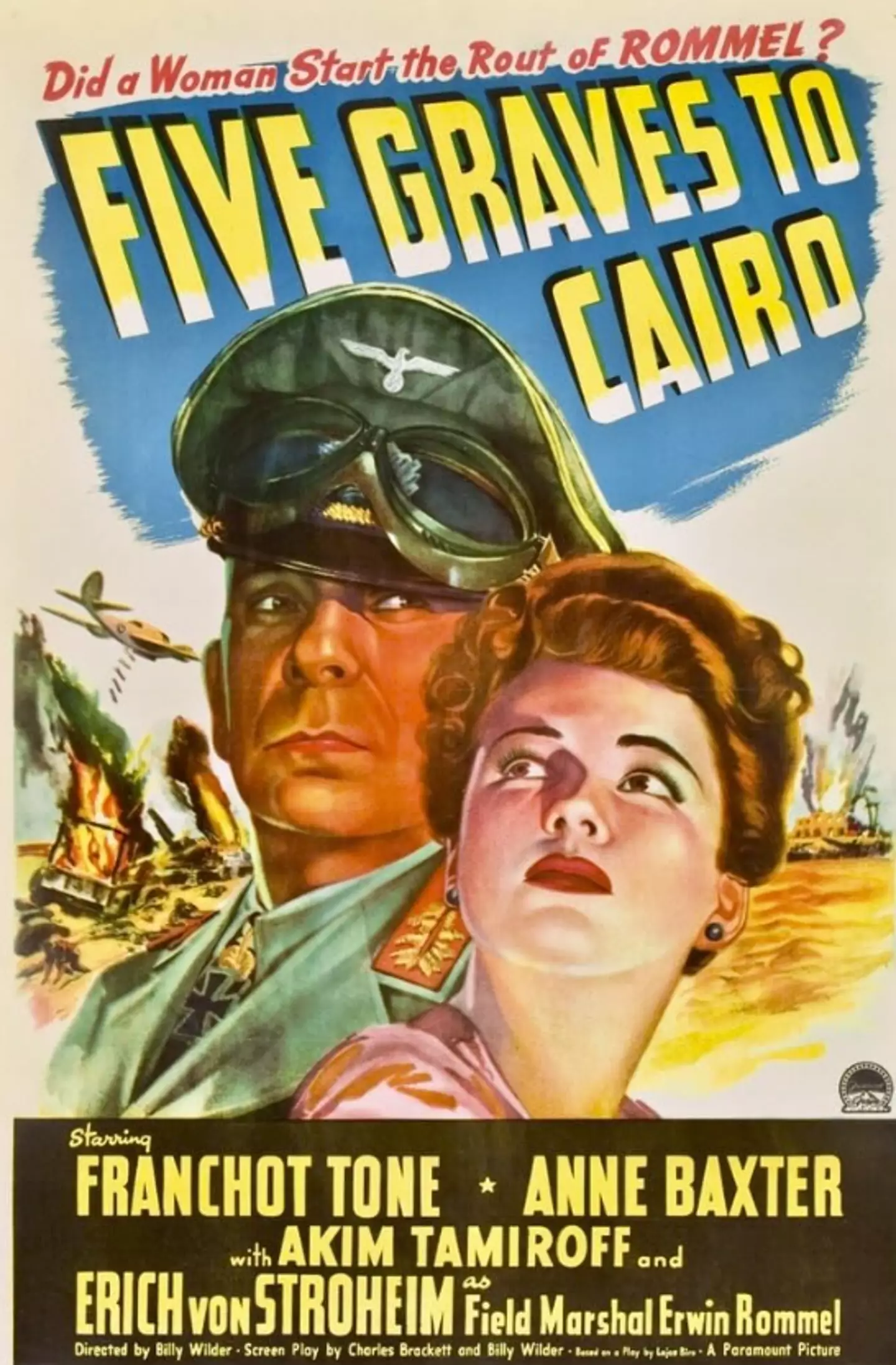 He listed the 1943 epic as his 10th favourite film ever.