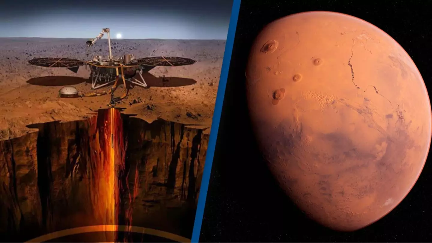 Scientists make massive discovery 12 miles beneath Mars' surface that could cover the planet with water