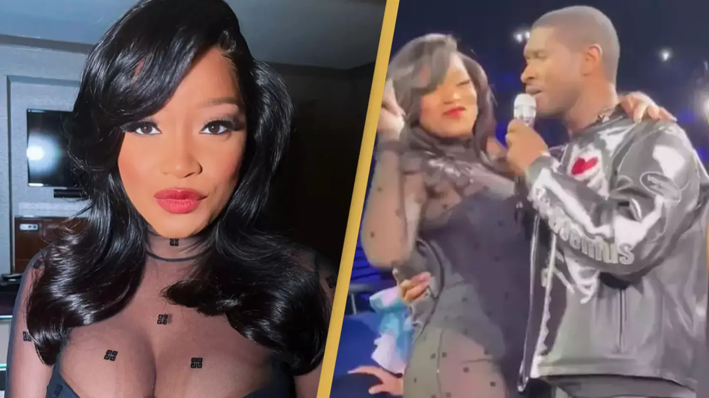 Keke Palmer changes song lyric about her body after her boyfriend shamed what she wore to Usher's concert