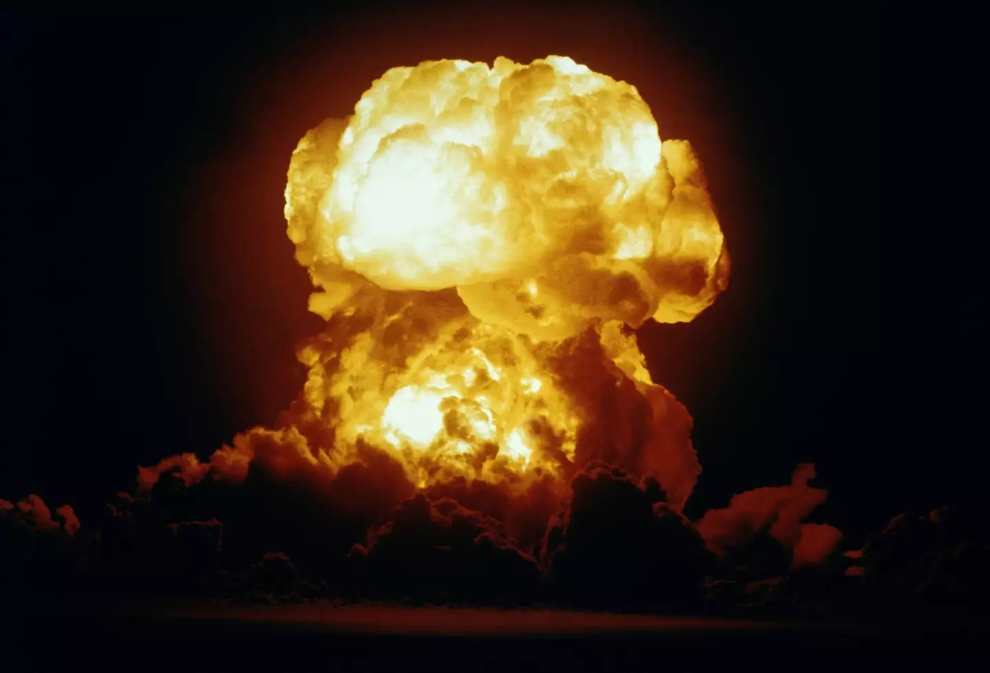 A US Navy nuclear test (Getty Stock Image)