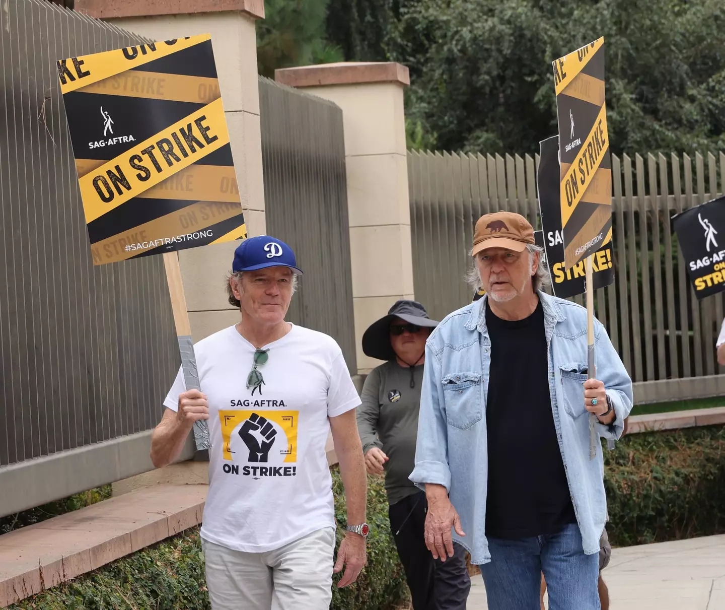 SAG-AFTRA are on strike over pay and image rights concerns.