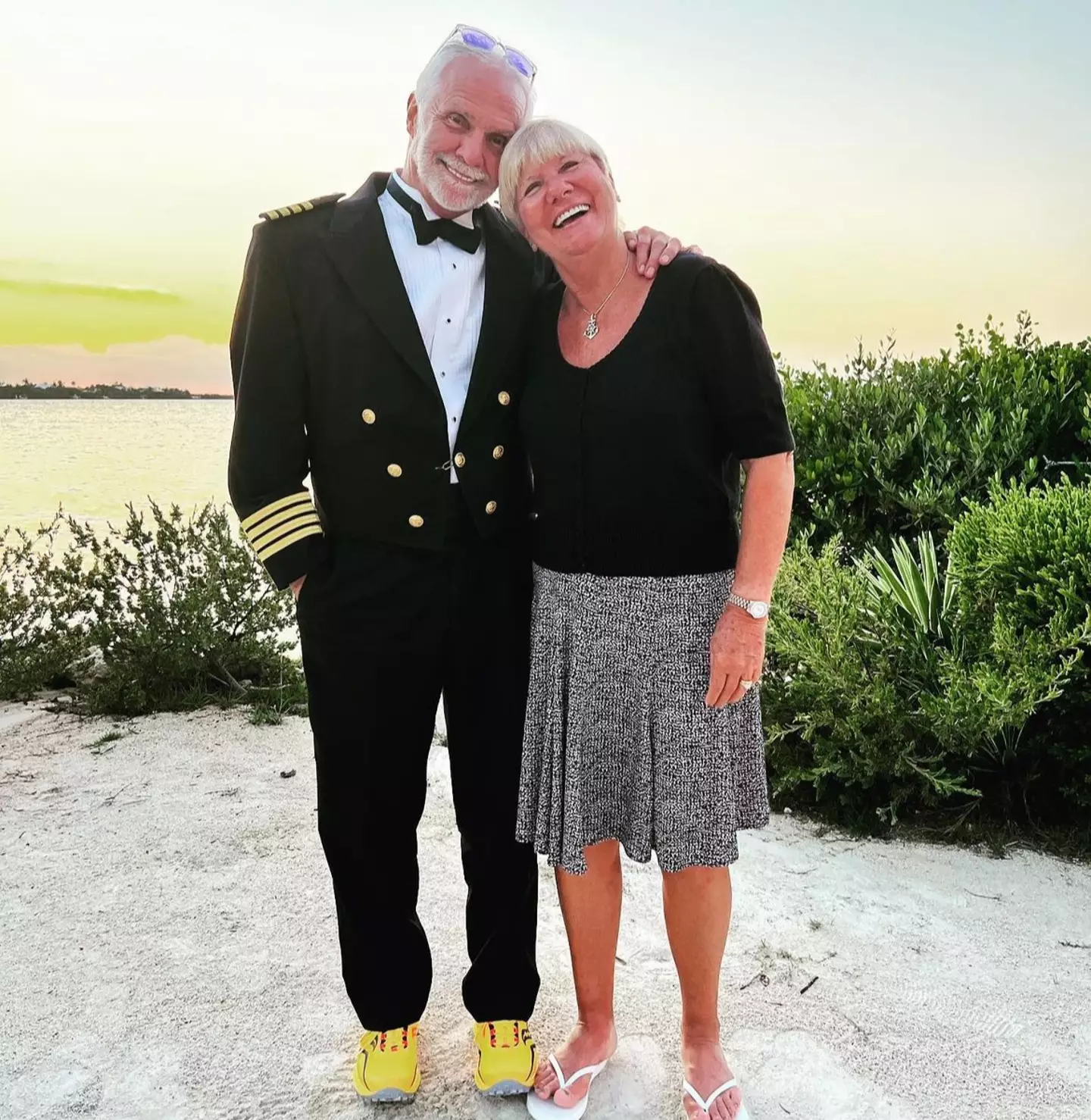 Captain Lee and his wife, Mary Anne.