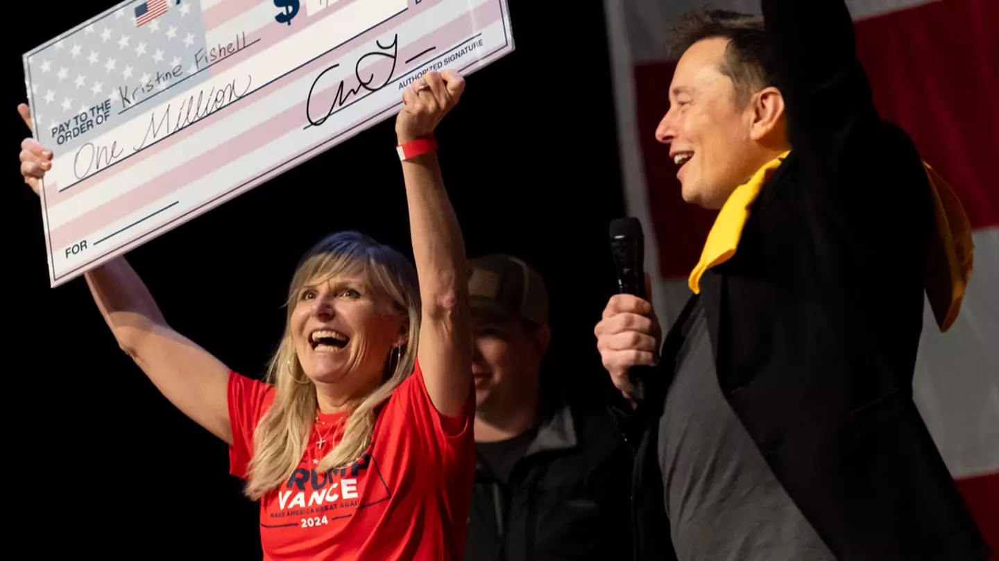 Court refuses to stop Elon Musk handing out $1,000,000 checks to Wisconsin voters