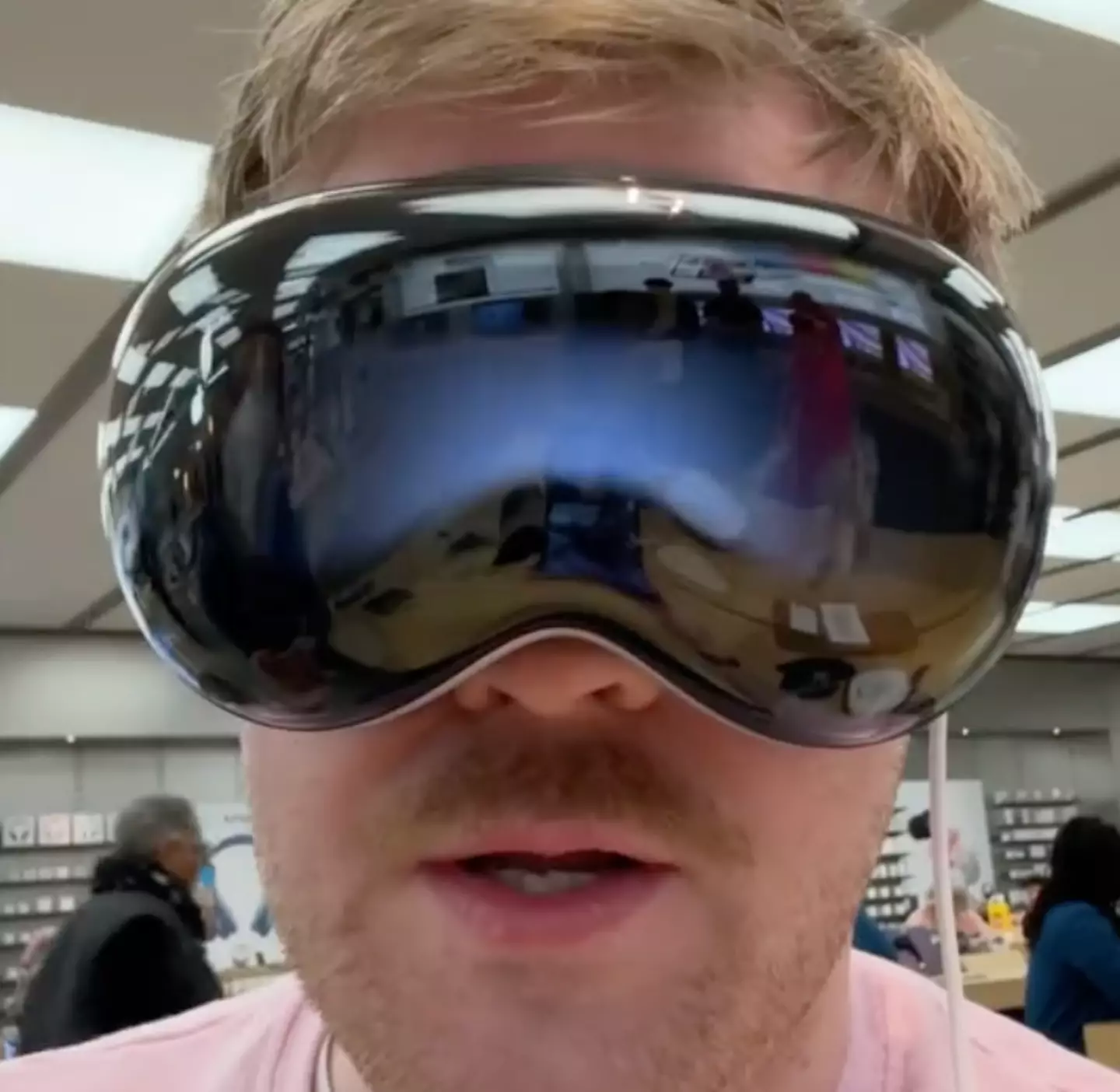 James Rath said the Vision Pro made his vision more 'clear'.