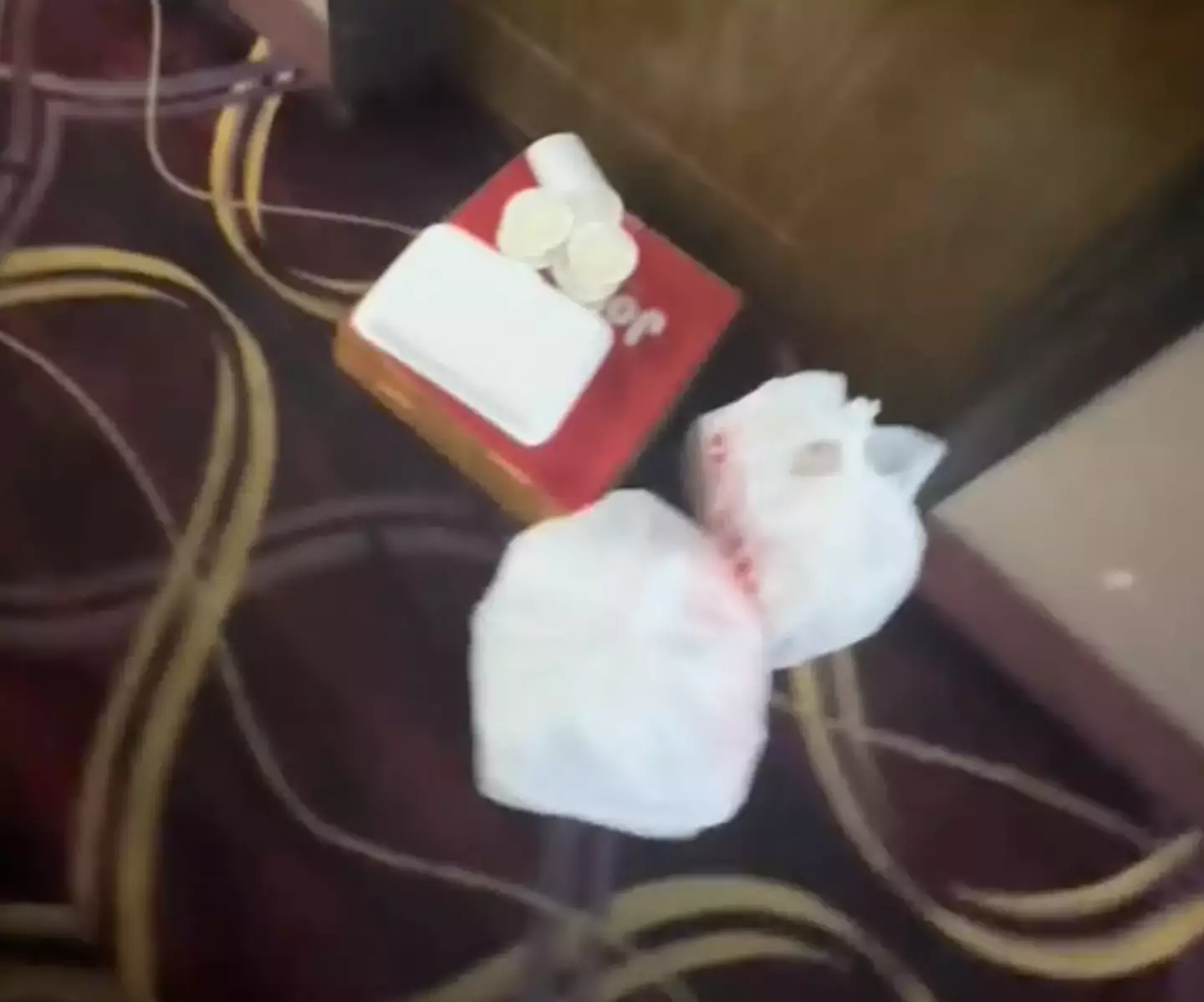 The driver accused the customer of 'lying'. (TikTok/@jadecharde)