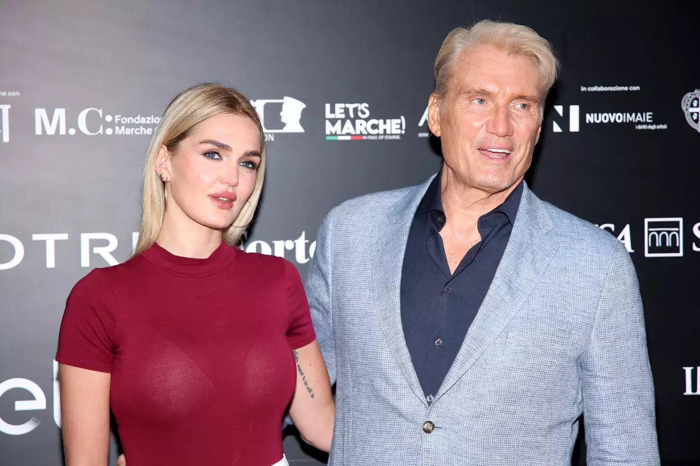 Dolph Lundgren is blocking out the haters (Daniele Venturelli/Daniele Venturelli/Getty Images)