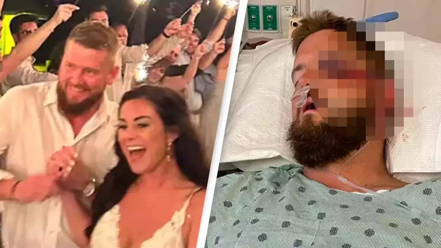 Man whose wife was killed on their wedding day has woken up and is planning her funeral