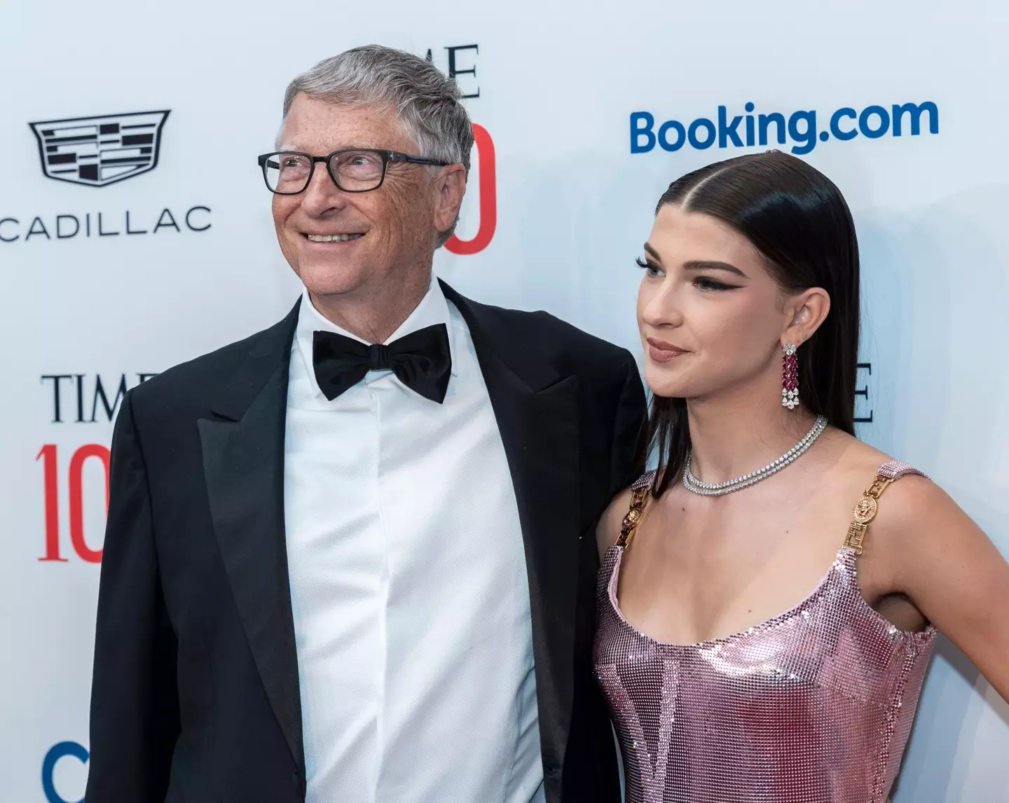 Gates and daughter Phoebe, who won't be in line for a large chunk of his inheritance as most of it's going to charity.