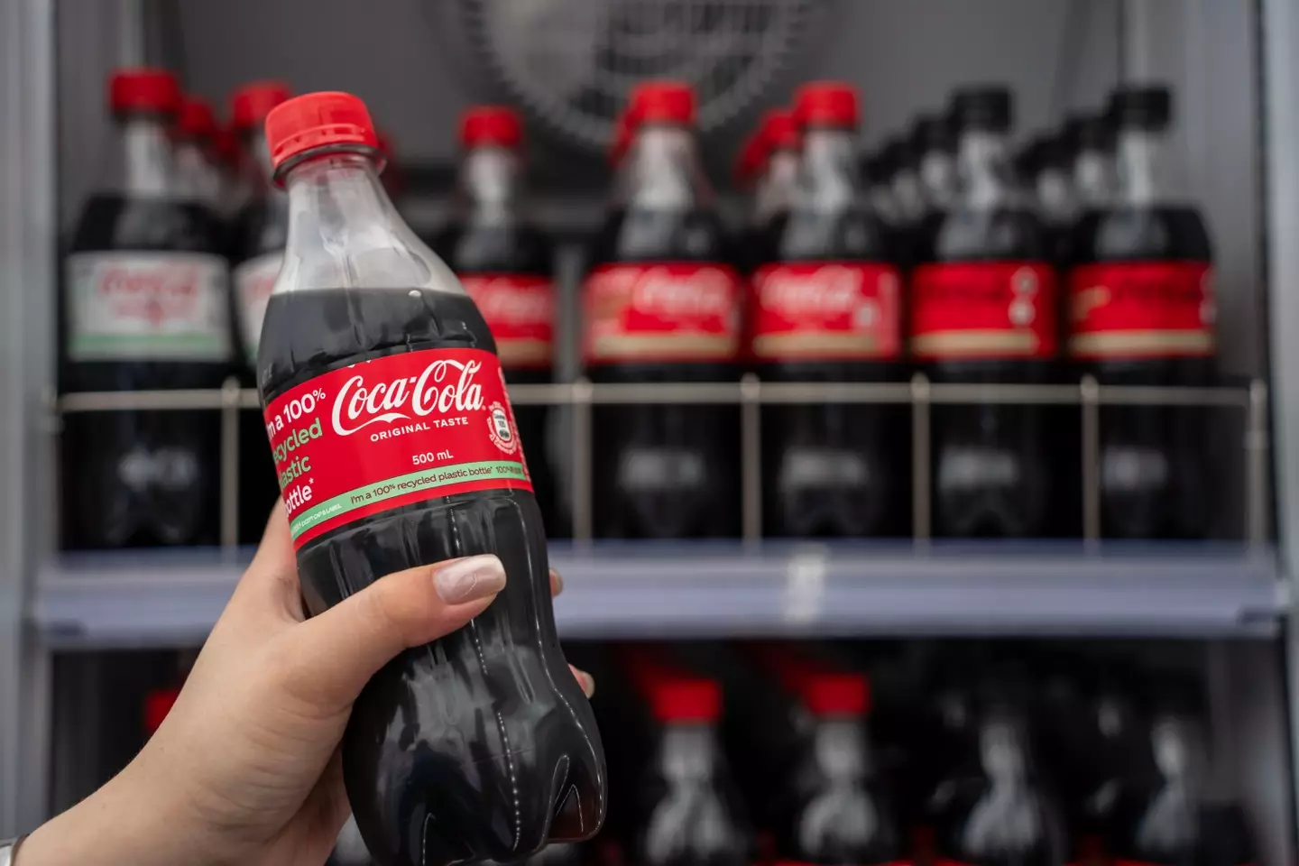 Coca-Cola is reportedly the 'most counterfeited beverage on the market' (Vernon Yuen/NurPhoto via Getty Images)