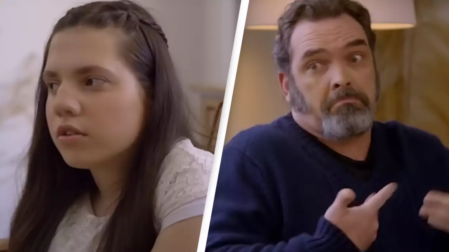 Adoptive father of girl accused of being 22-year-old woman says they’re ‘both victims’ in emotional outburst