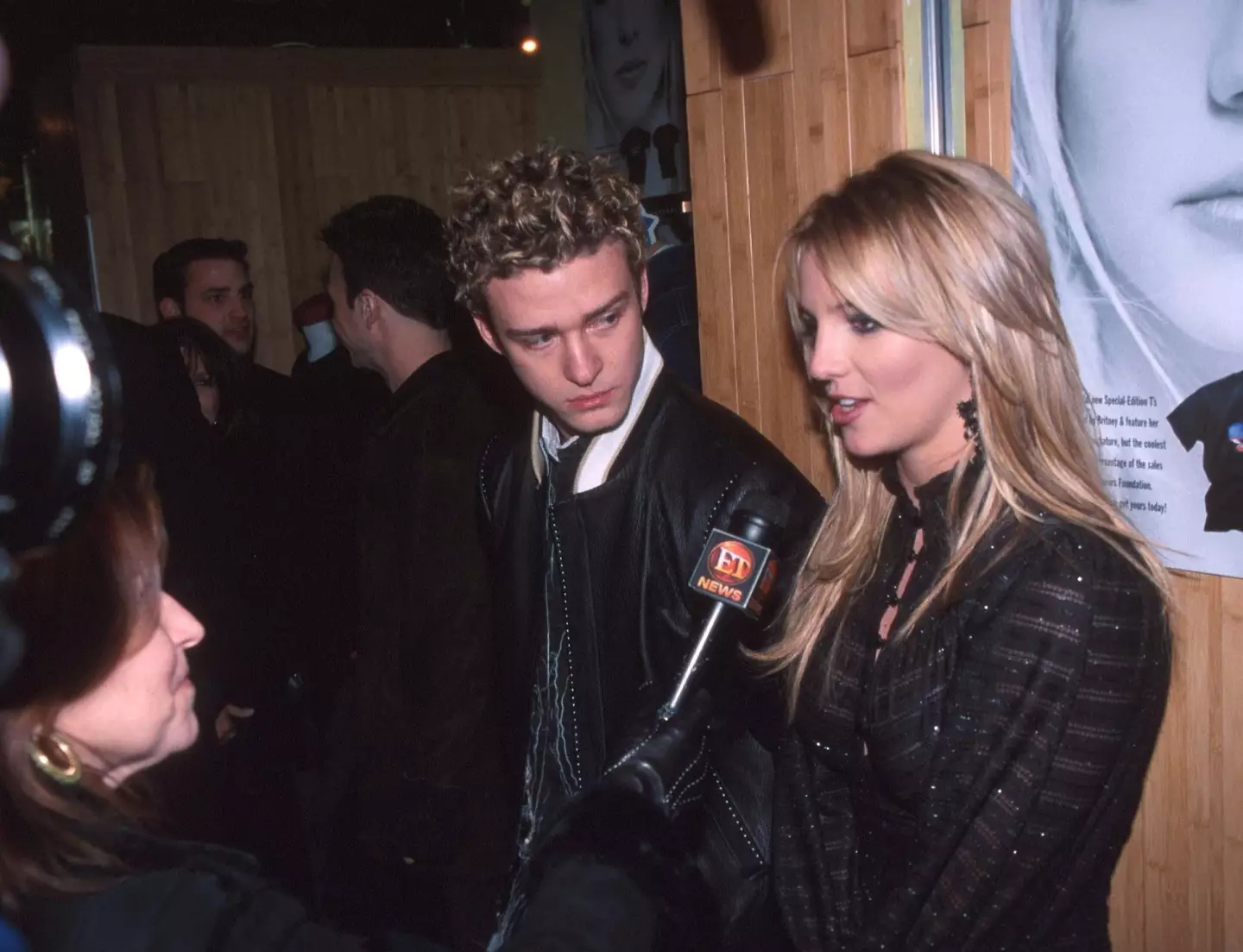 Britney and Justin back in 2002.