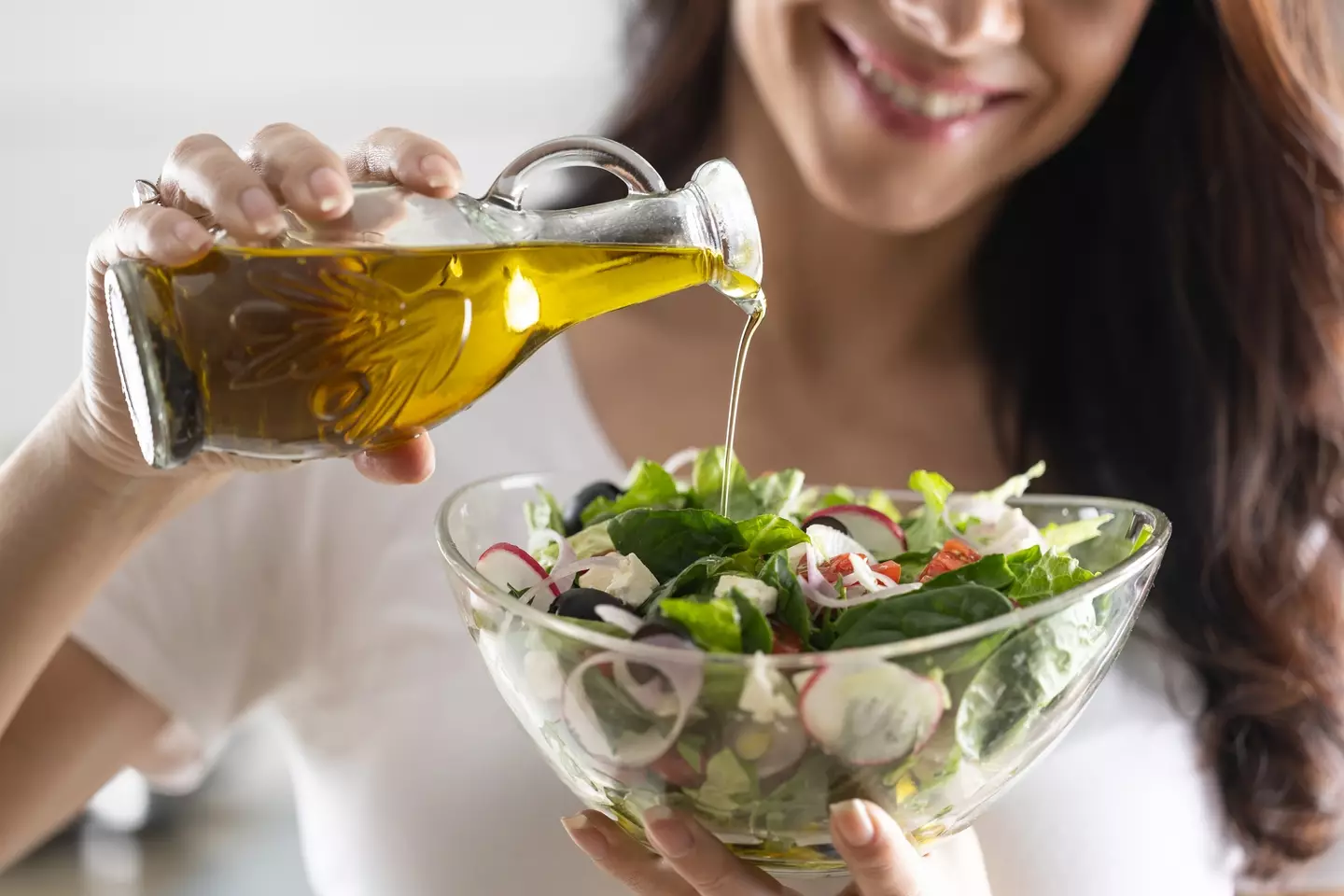 Olive oil is a source of phytosterols (SimpleImages/Getty Images)