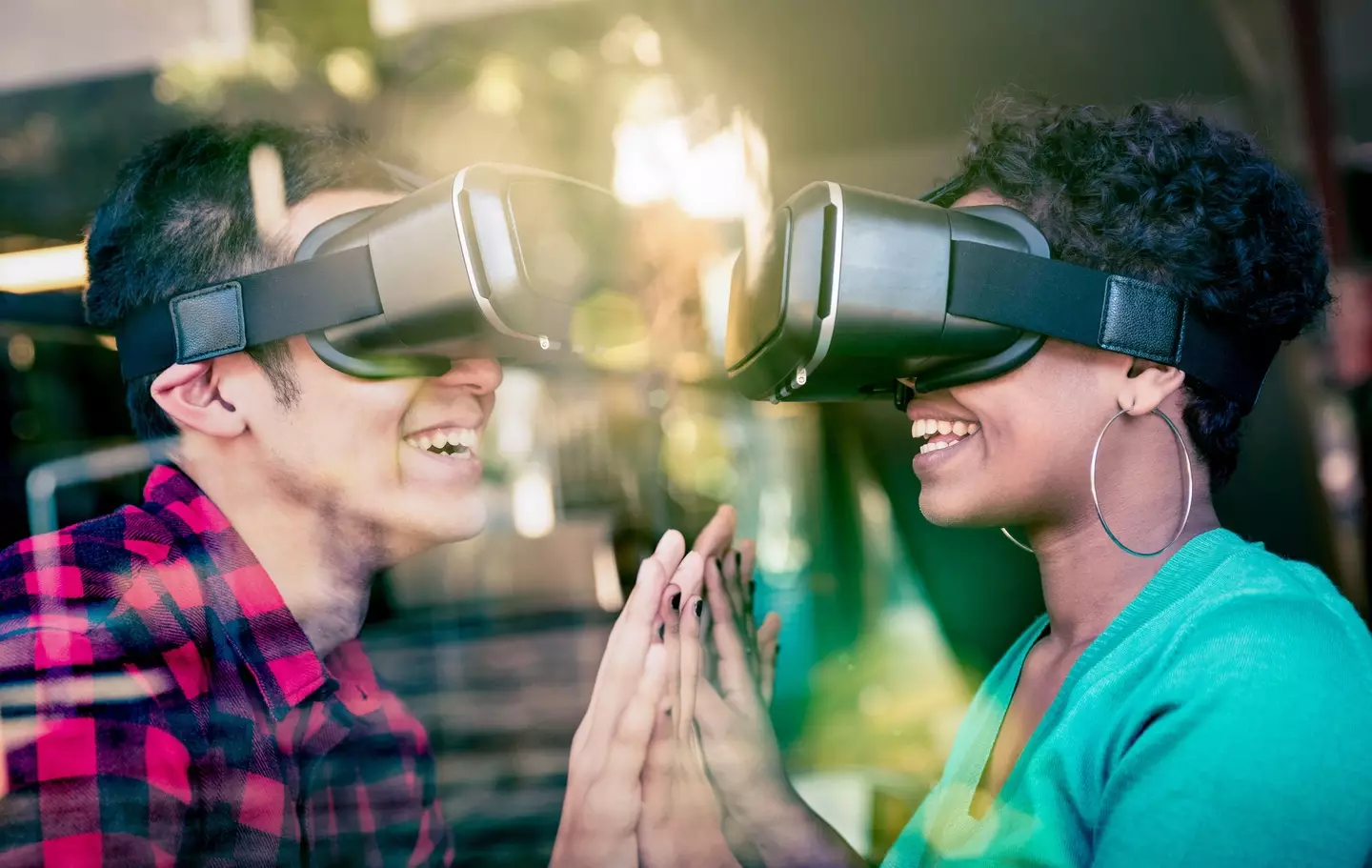 We've come a long way even since the days of Virtual reality.