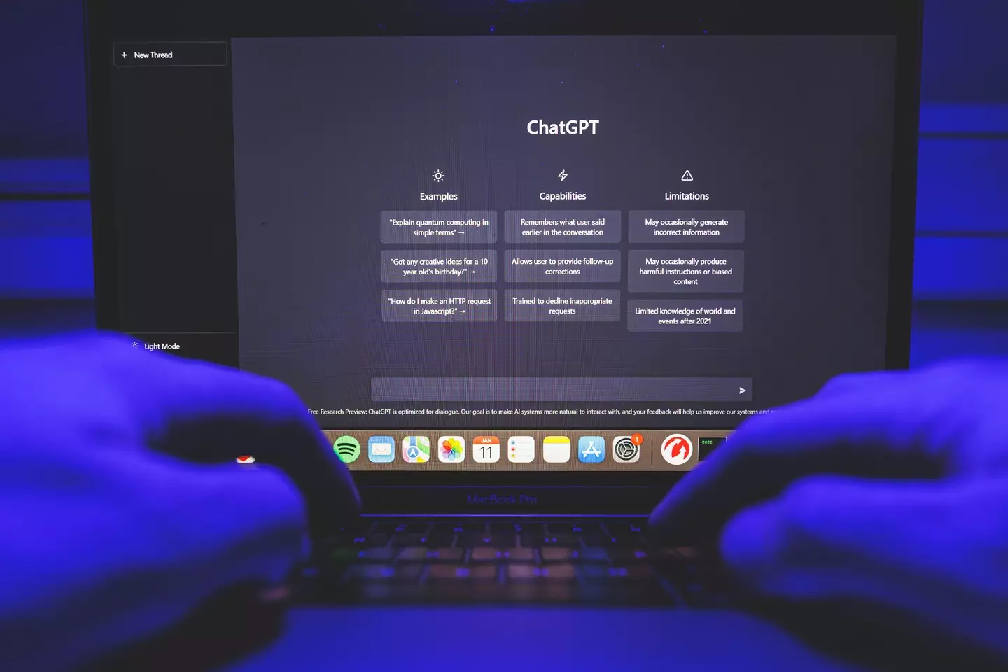 ChatGPT was released last year.