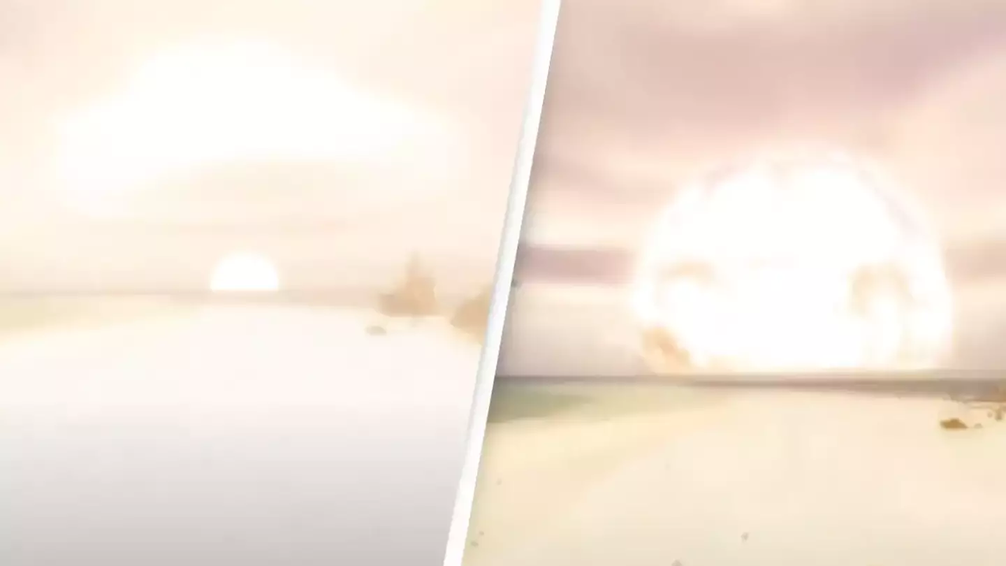 Horrifying POV video shows what experiencing a nuclear explosion would be like