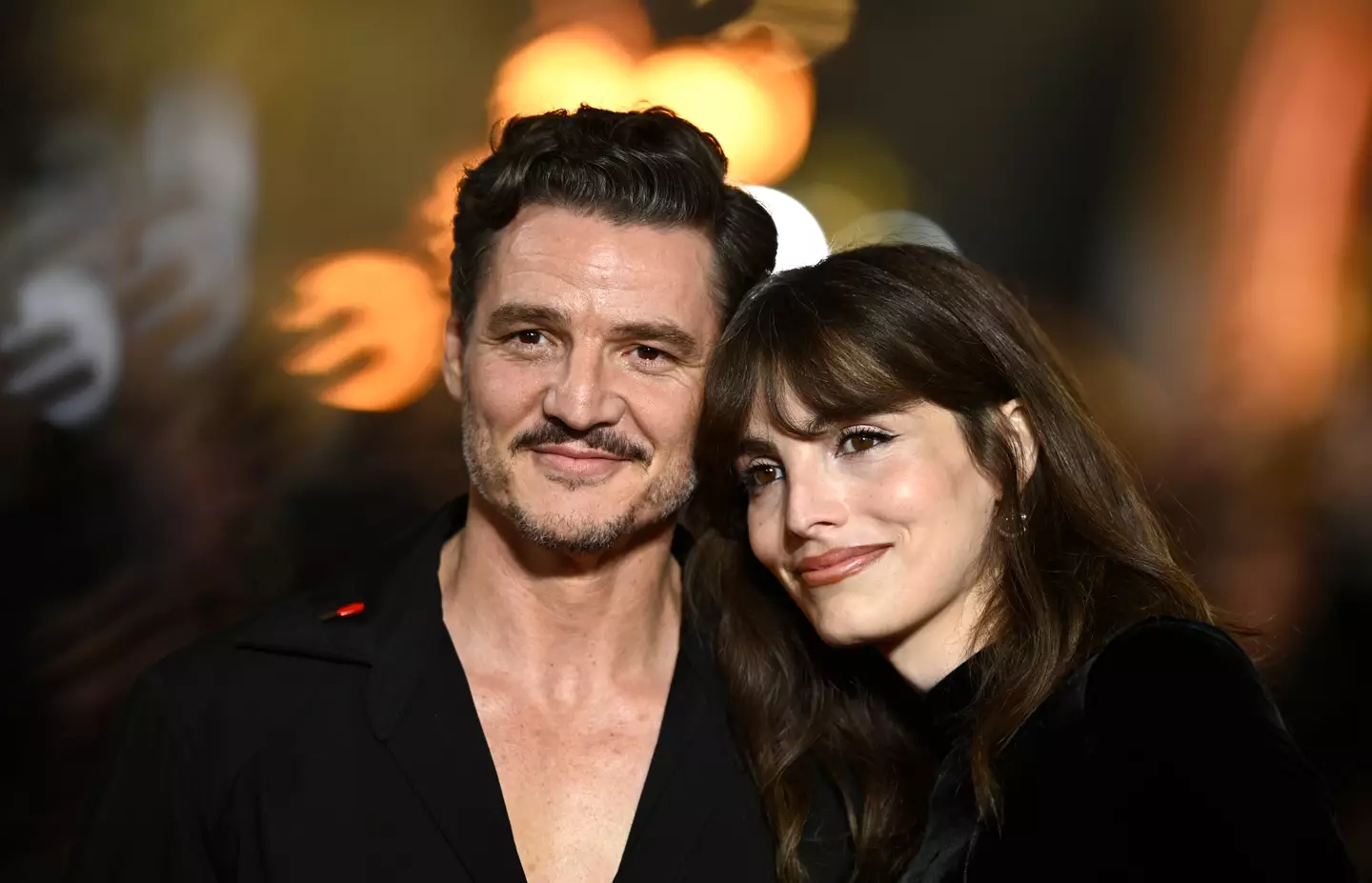 Pedro Pascal with his sister Lux in November 2024 (Gareth Cattermole/Getty Images)