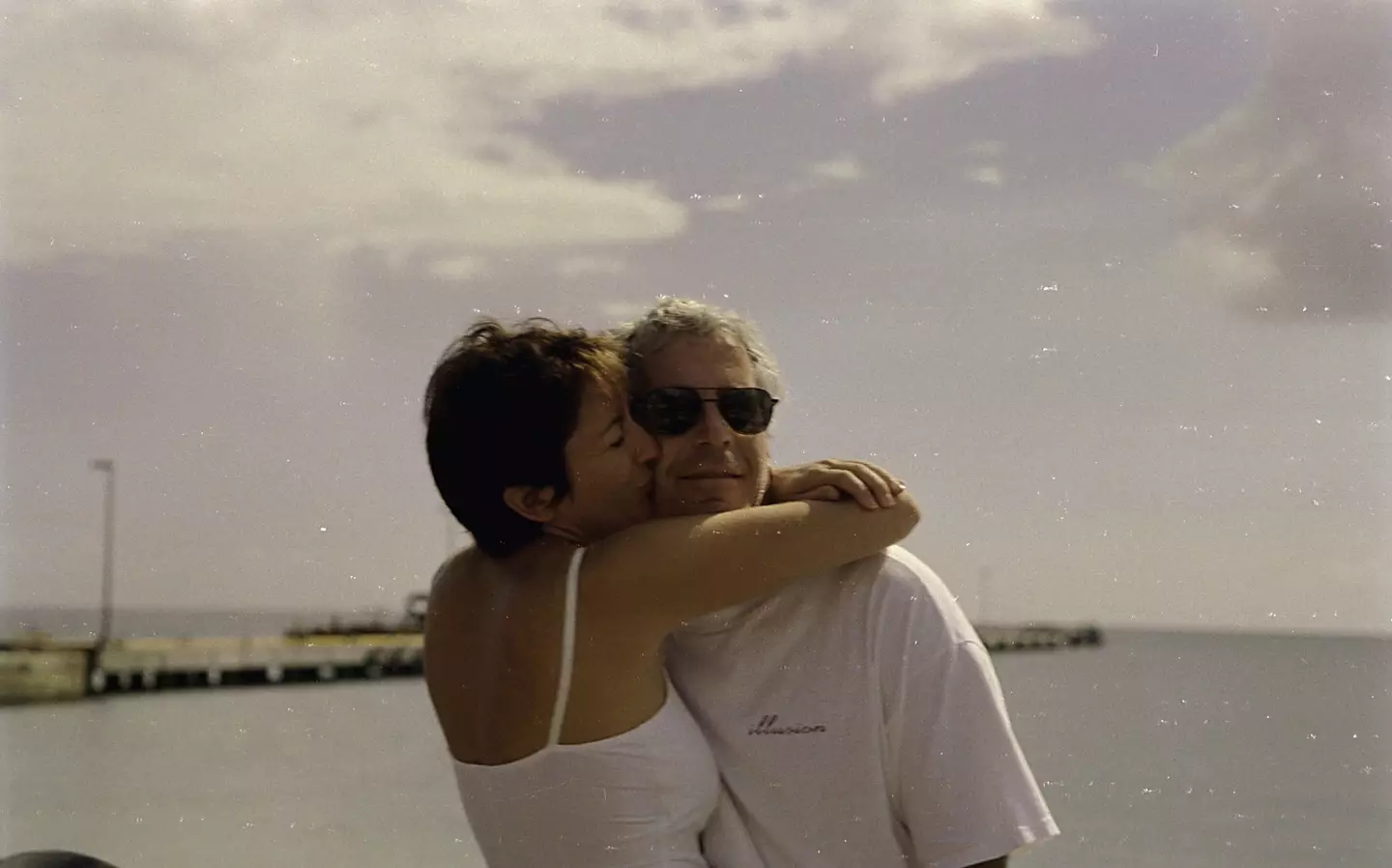 Ghislaine Maxwell with Jeffrey Epstein.