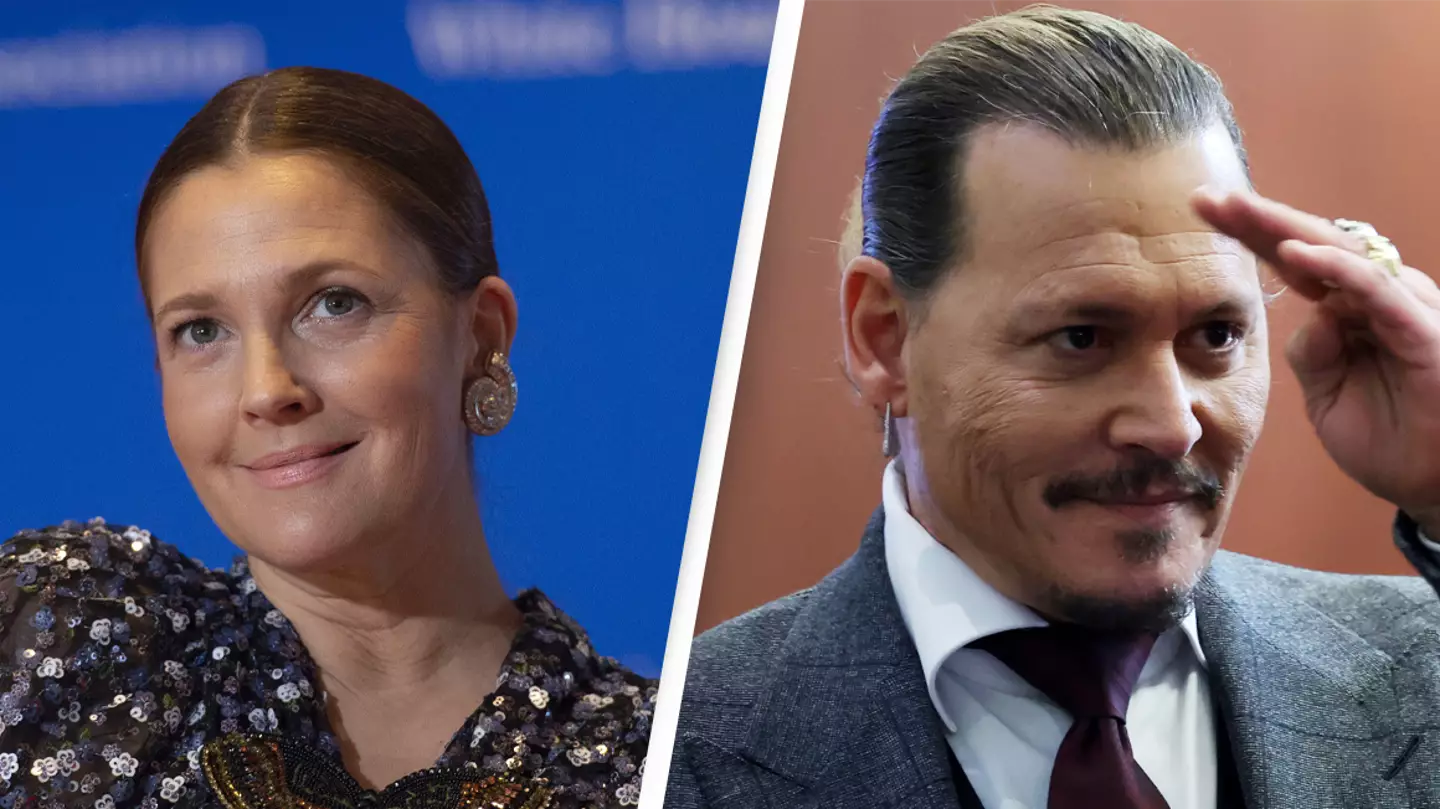 Drew Barrymore Apologises For Commenting On Johnny Depp Amber Heard Trial