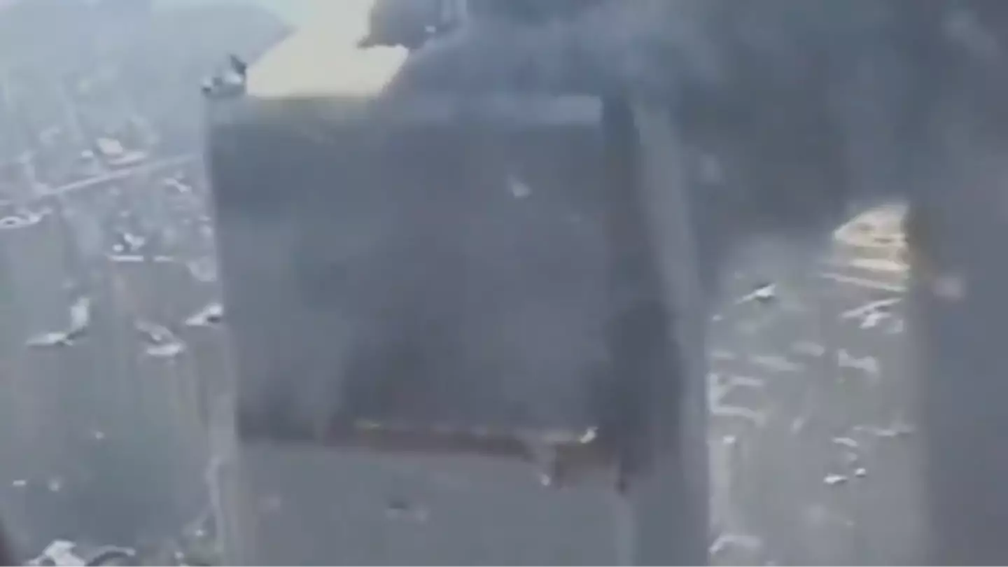 Rare footage of 9/11 from helicopter people have 'never seen' shows horrific new angle of terror attack