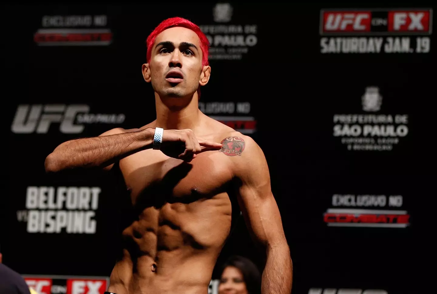 Godofredo 'Pepey' Castro has died aged 38 (Josh Hedges/Zuffa LLC/Zuffa LLC via Getty Images)