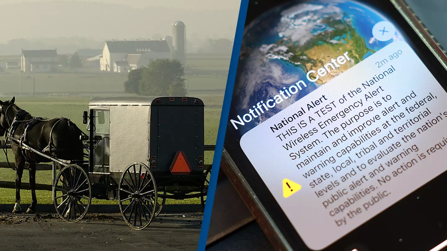 US emergency alert test accidentally exposed several Amish people for having a phone
