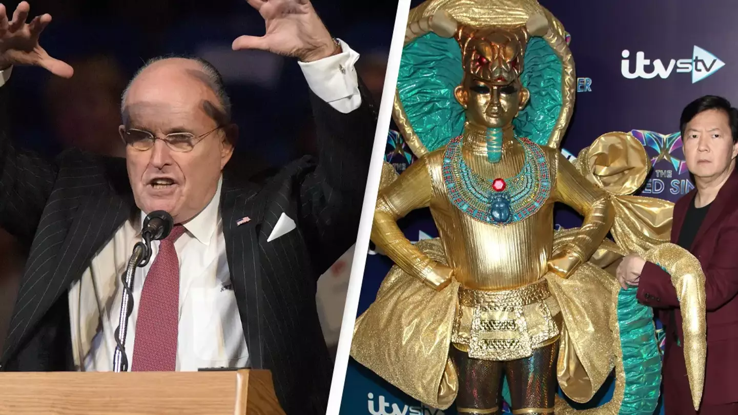 Masked Singer Judges Storm Out Of Show As Rudy Giuliani Revealed As Contestant
