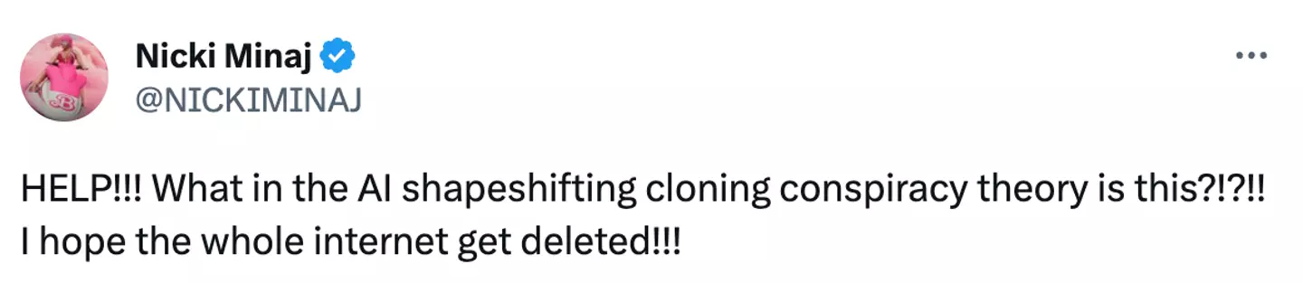 It unsettled Minaj as much as it did us.